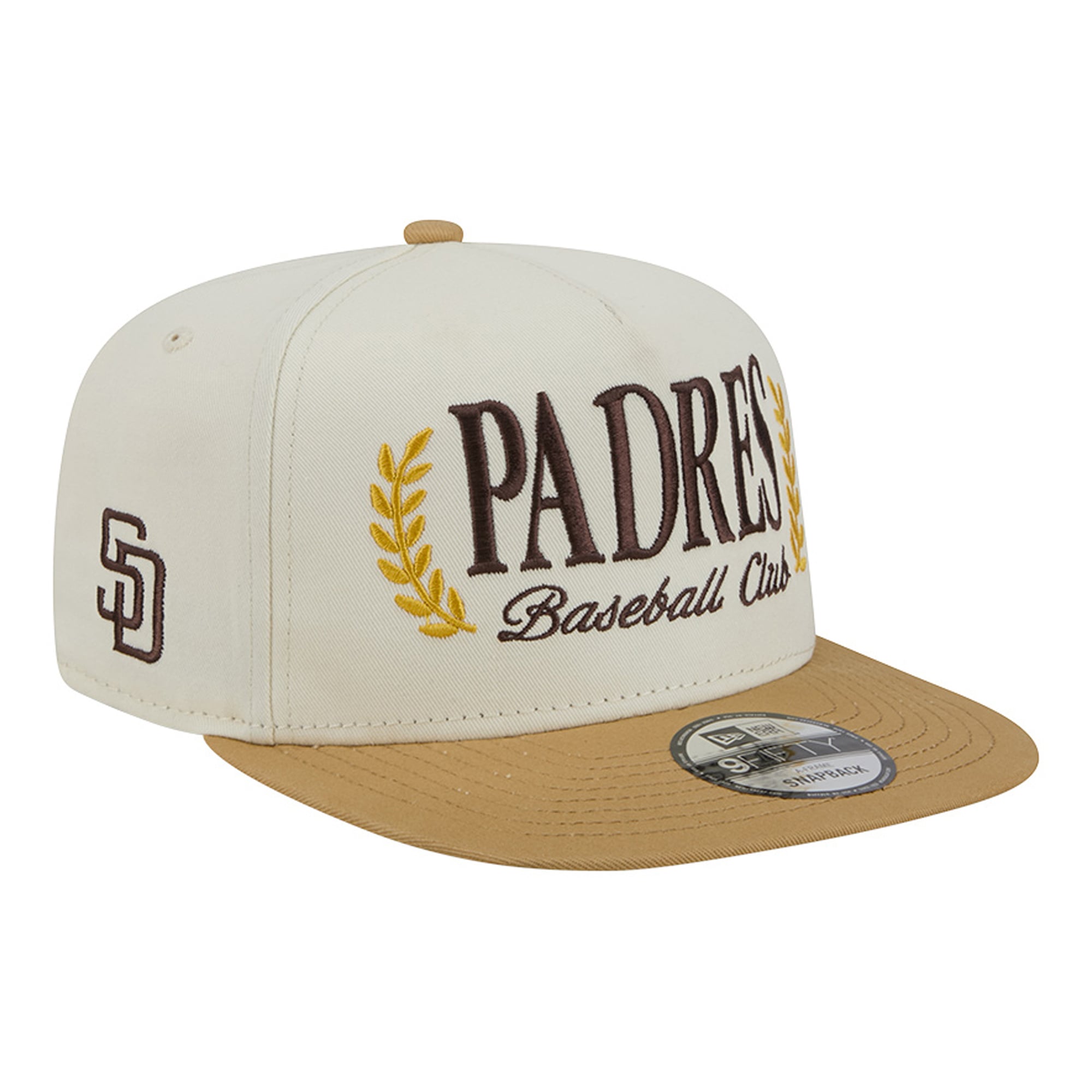 Casquette snapback New Era crème San Diego Padres Club 9FIFTY pour homme