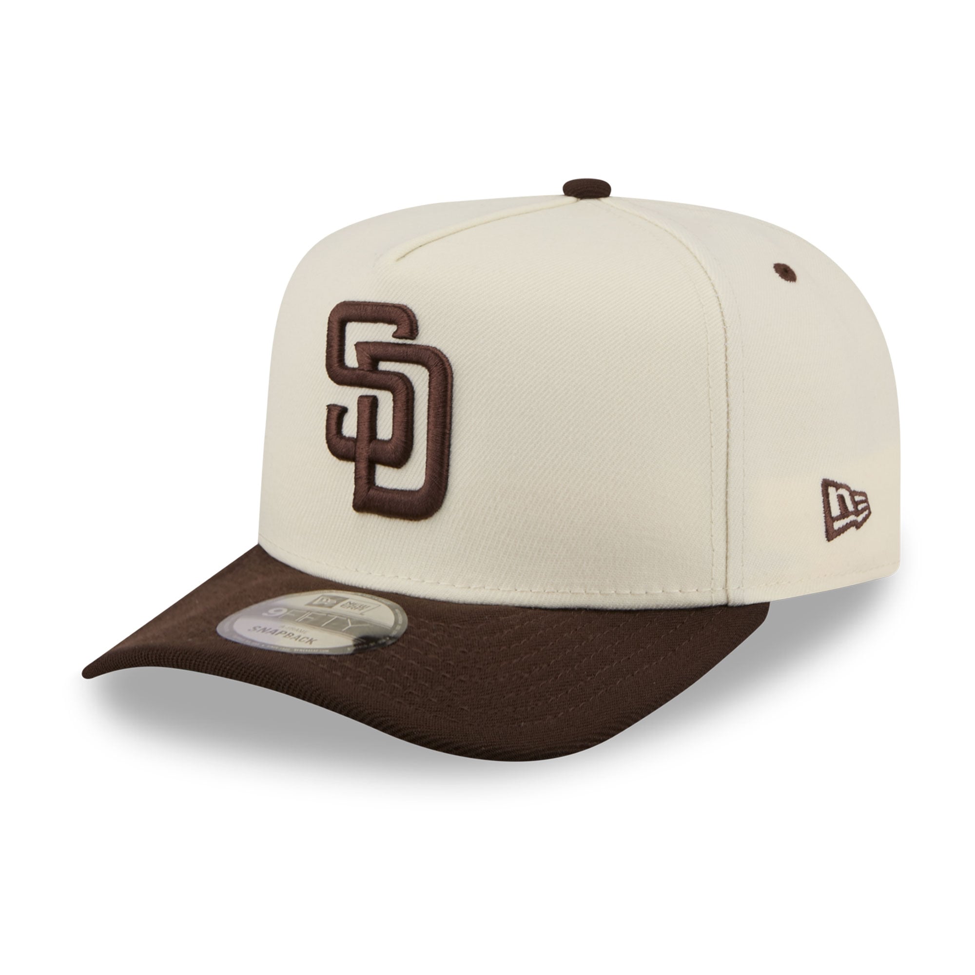Casquette snapback New Era crème San Diego Padres 9FIFTY pour homme