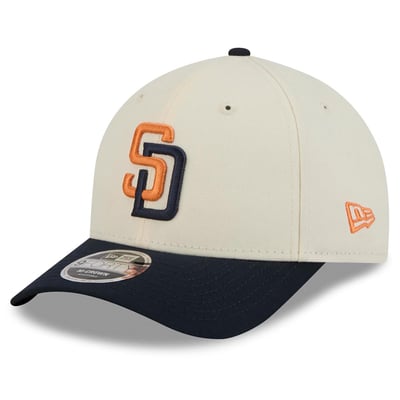 San Diego Padres New Era 2026 City Connect 9FORTY M-Crown Adjustable Hat - Cream/Obsidian