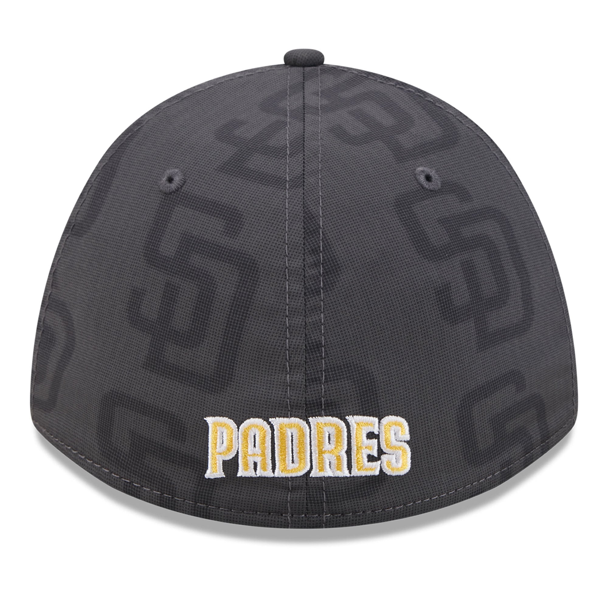 Men's New Era Gray San Diego Padres Halftone 39THIRTY Flex Hat
