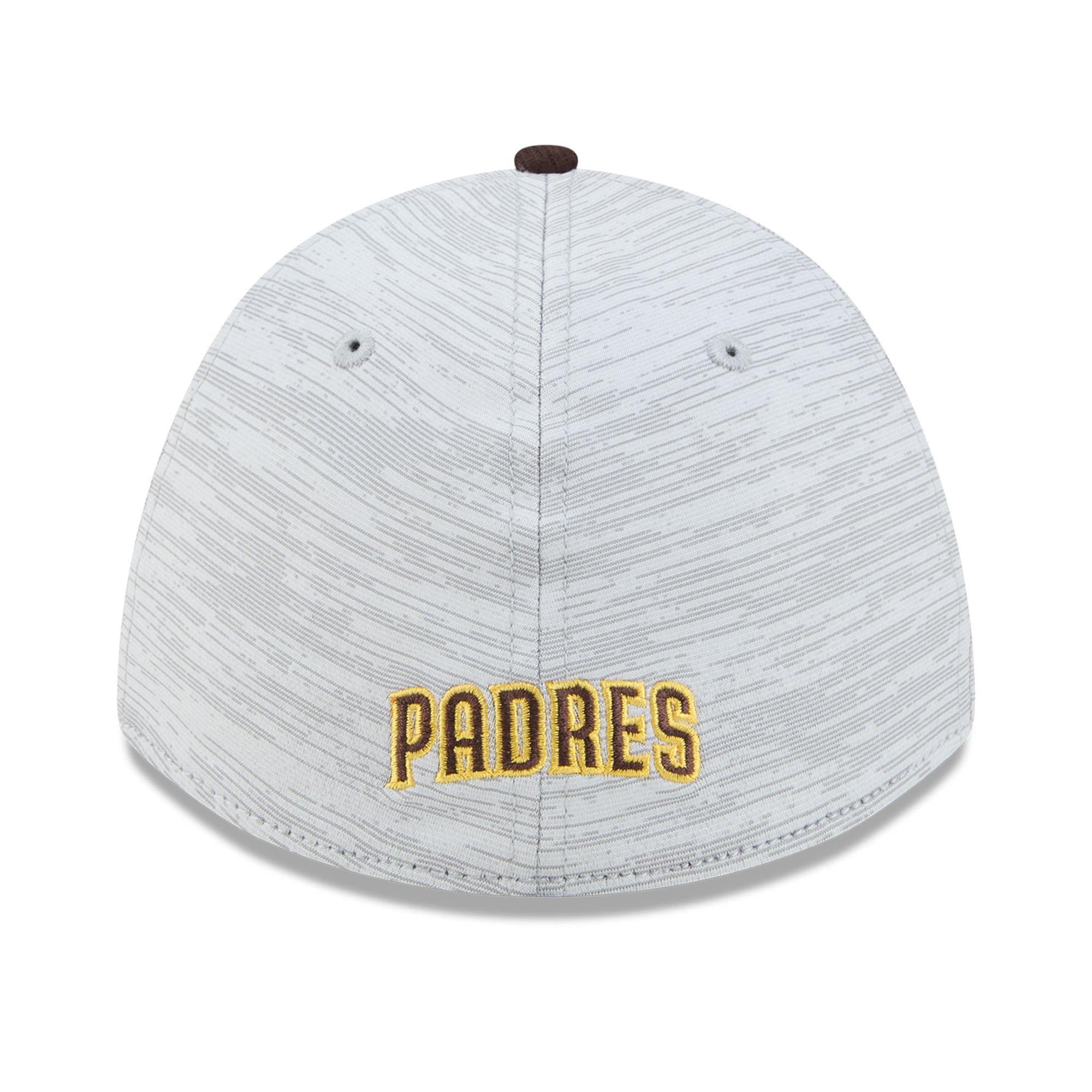 Casquette New Era Tech 39THIRTY Flex grise/marron San Diego Padres pour homme