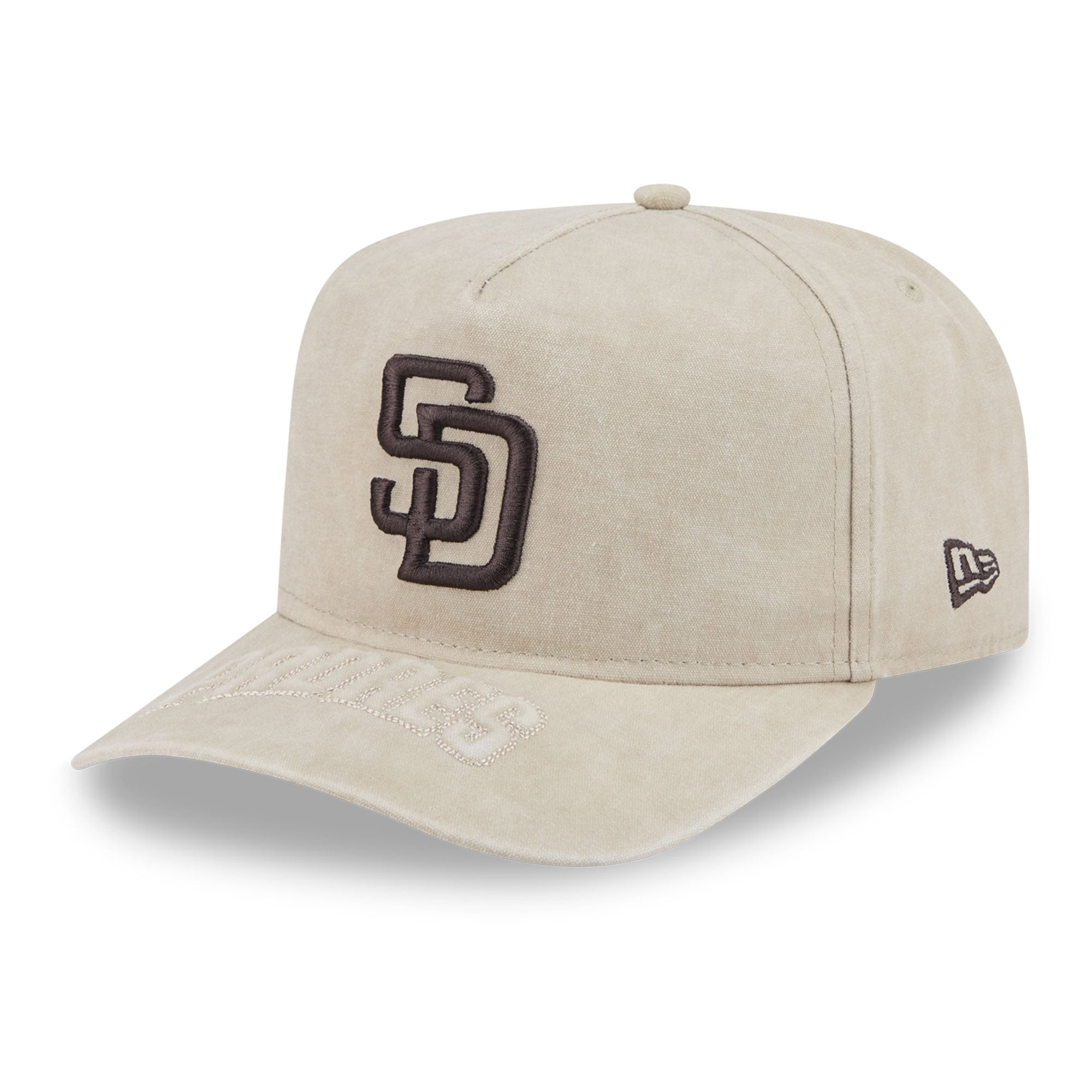 Casquette snapback New Era beige San Diego Padres 9FIFTY neutre pour homme