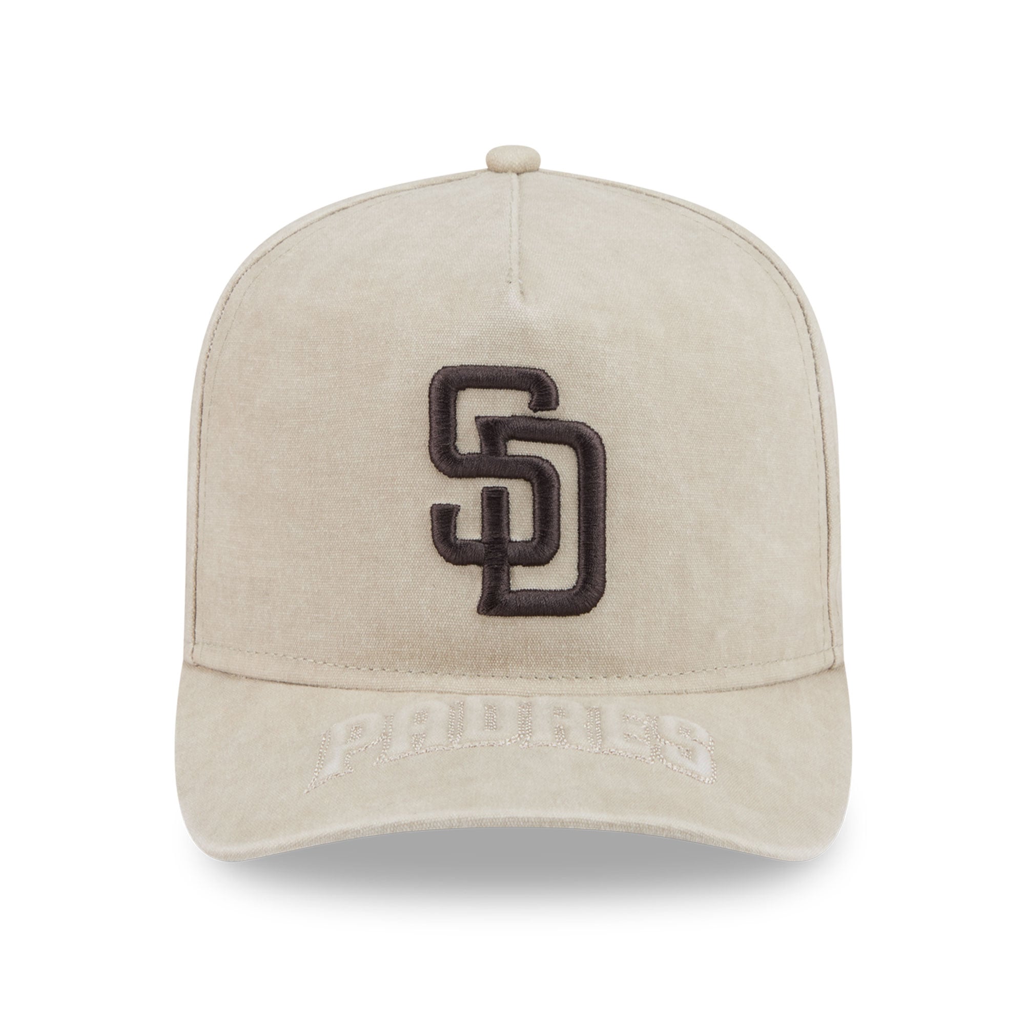 Casquette snapback New Era beige San Diego Padres 9FIFTY neutre pour homme