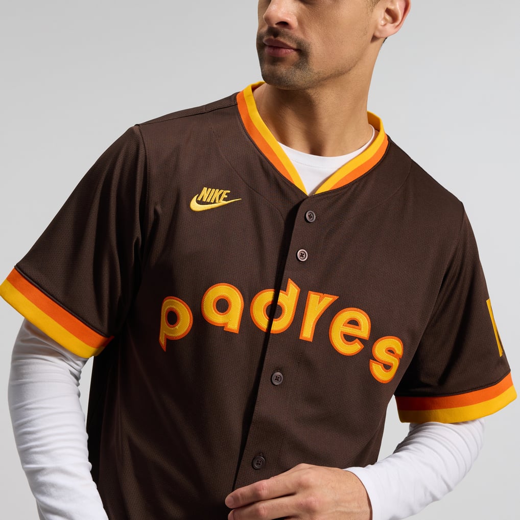 メンズ Nike ブラウン サンディエゴ・パドレス Cooperstown Collection 
