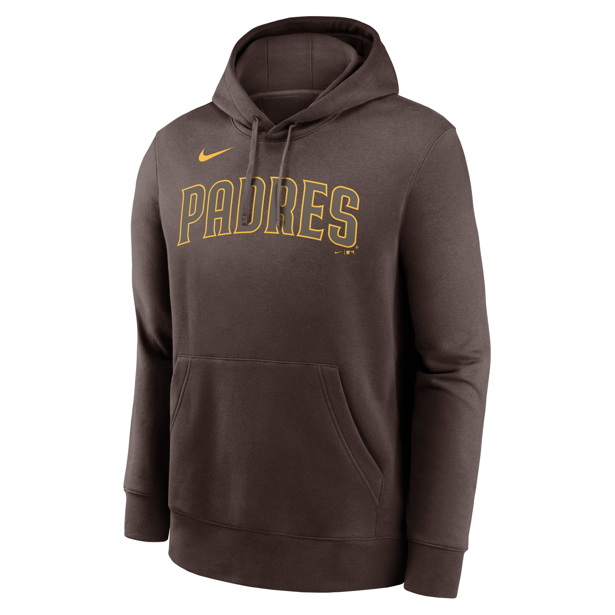 Men's Nike Fernando Tatis Jr. Brown San Diego Padres Player Name & Number Club Pullover Hoodie