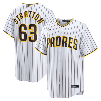 Hunter Stratton San Diego Padres Nike Home Replica Jersey - White