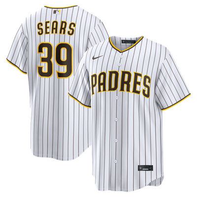 JP Sears San Diego Padres Nike Home Replica Jersey - White