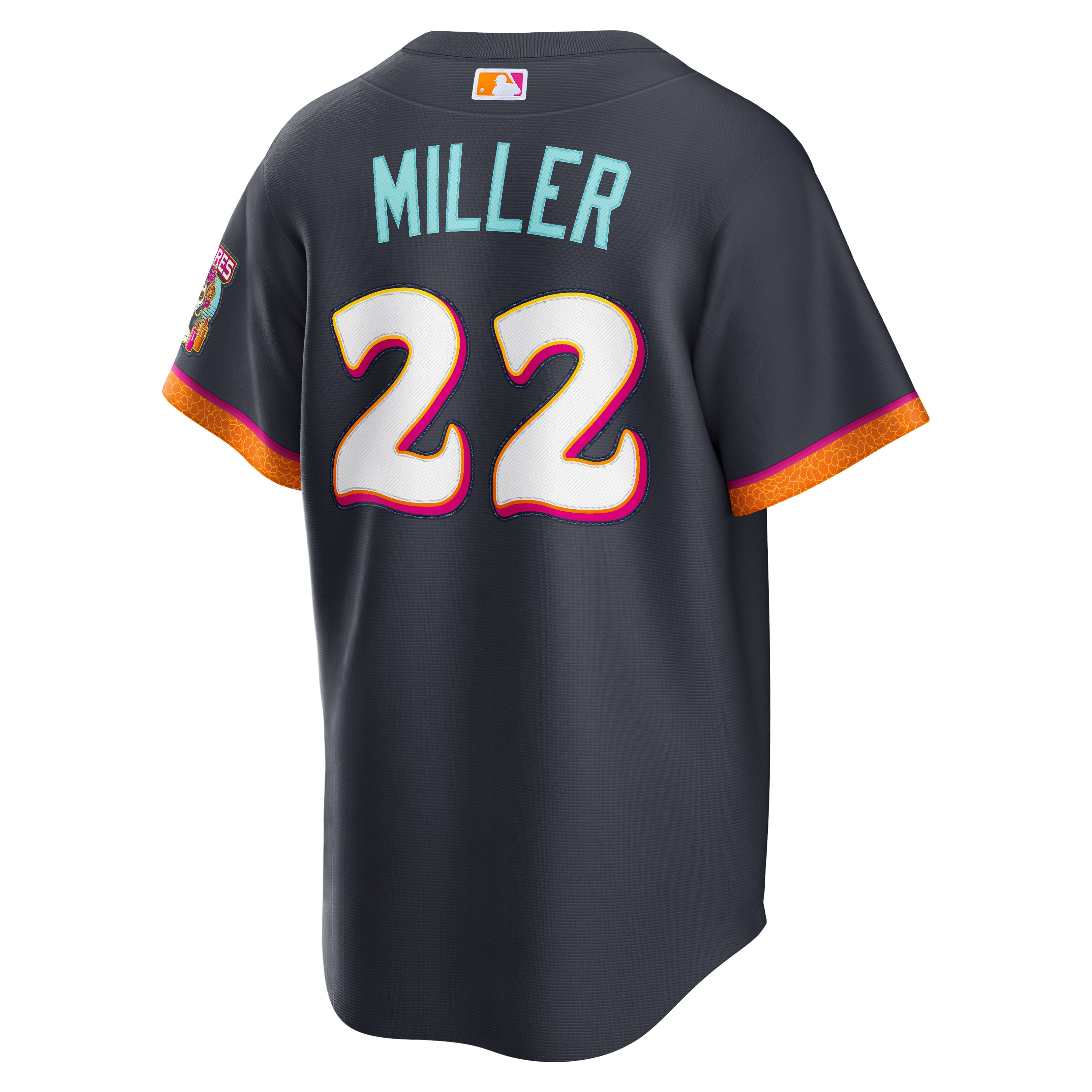 Maillot Nike Mason Miller Obsidian San Diego Padres 2026 City Connect Stadium pour homme