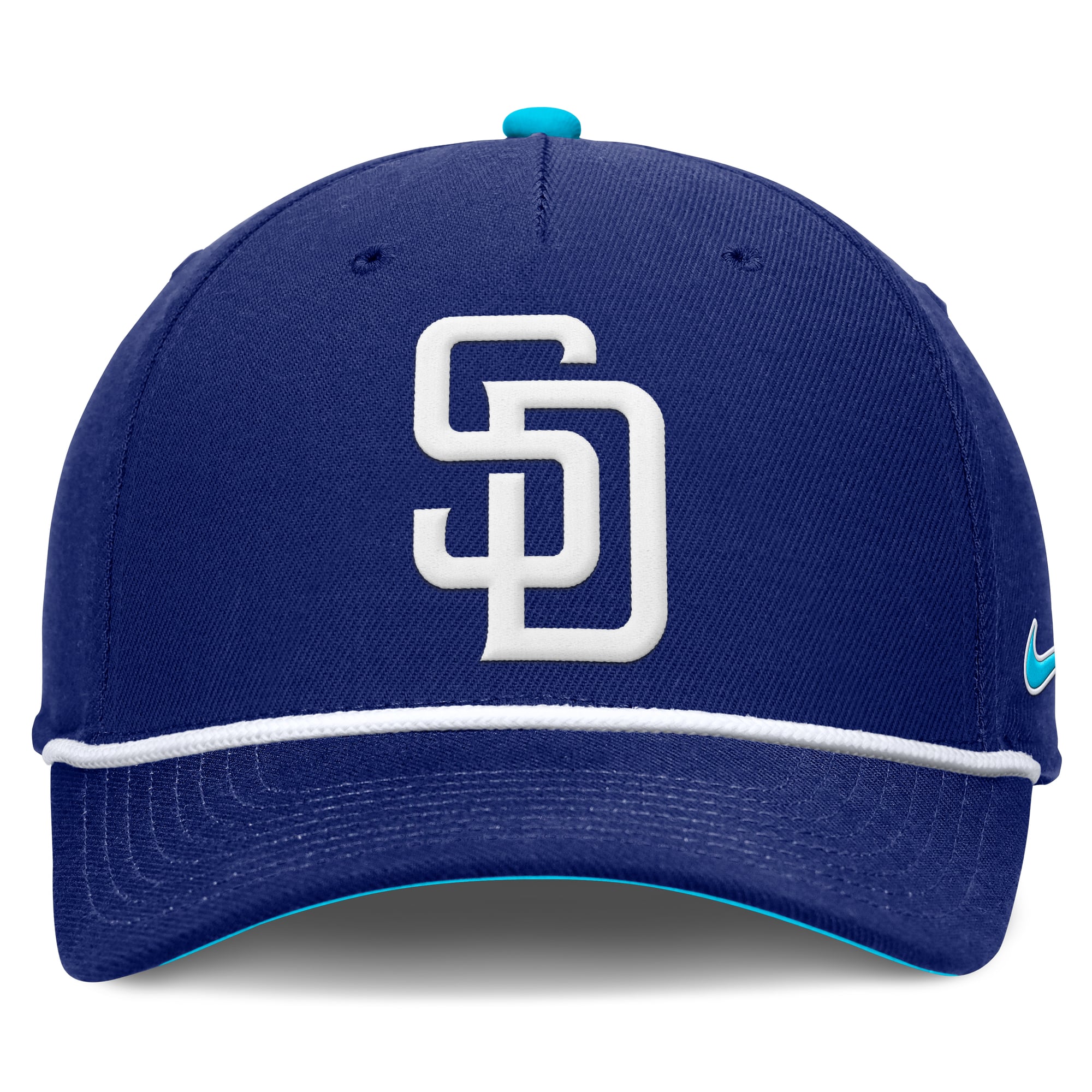 Casquette ajustable Nike Royal San Diego Padres Rise pour homme
