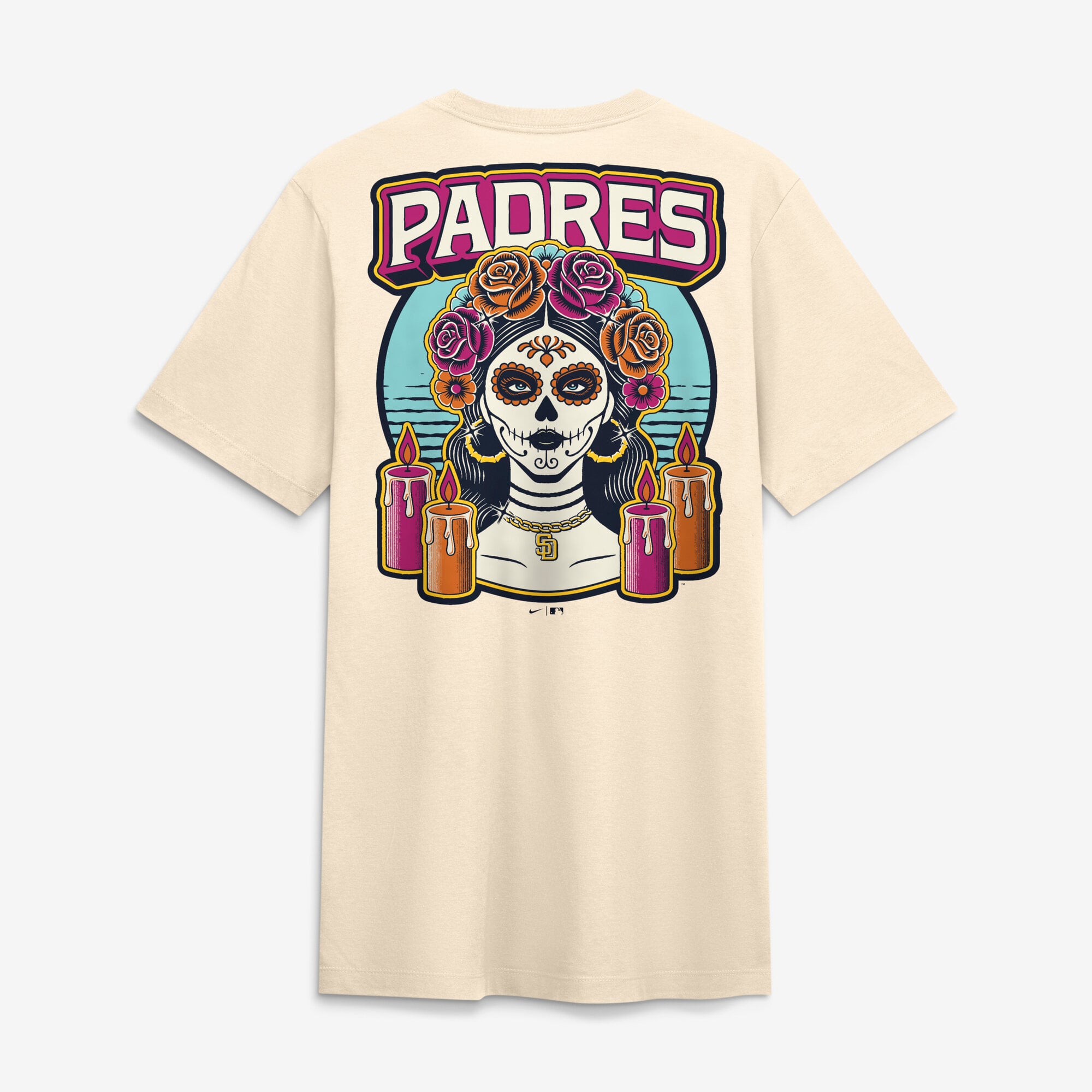 Men's Nike Tan San Diego Padres City Connect Legacy Tri-Blend T-Shirt