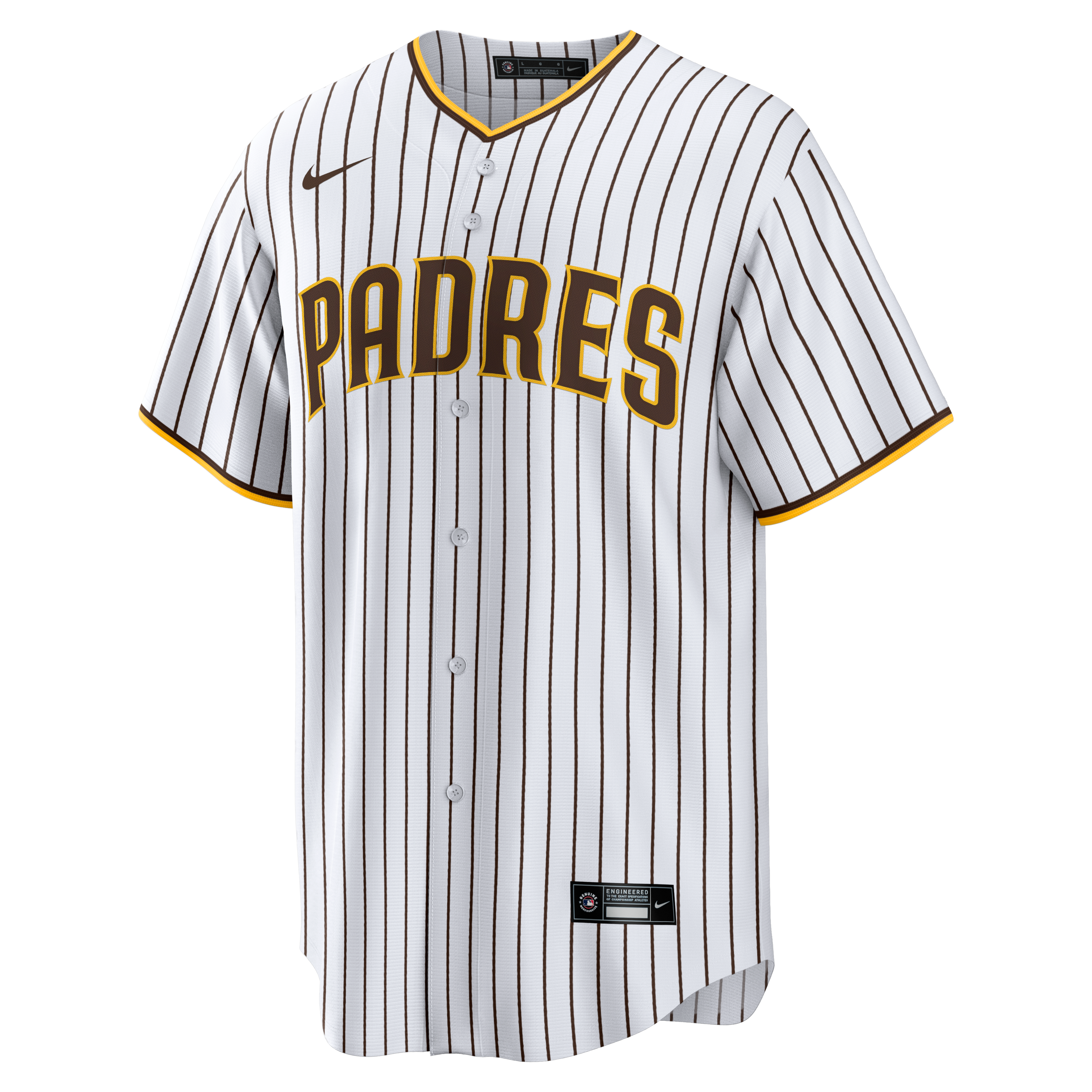 Men's Nike White San Diego Padres Home Big & Tall Replica Jersey