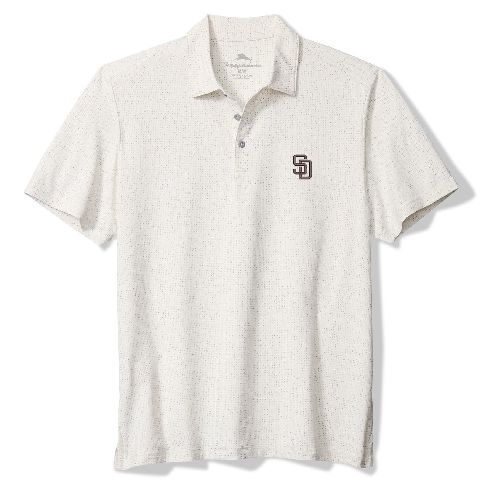 Men's Tommy Bahama  White San Diego Padres Palm Dunes IslandZone Polo