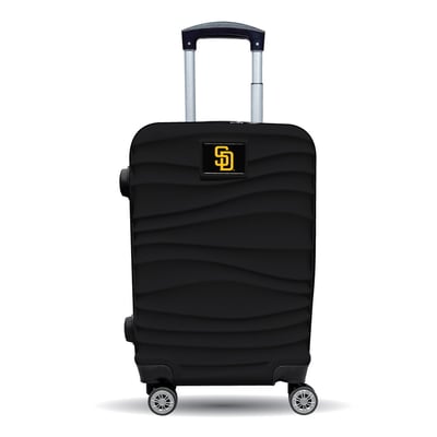 San Diego Padres MOJO Black Color Blitz Carry-On Hardcase Spinner Luggage

