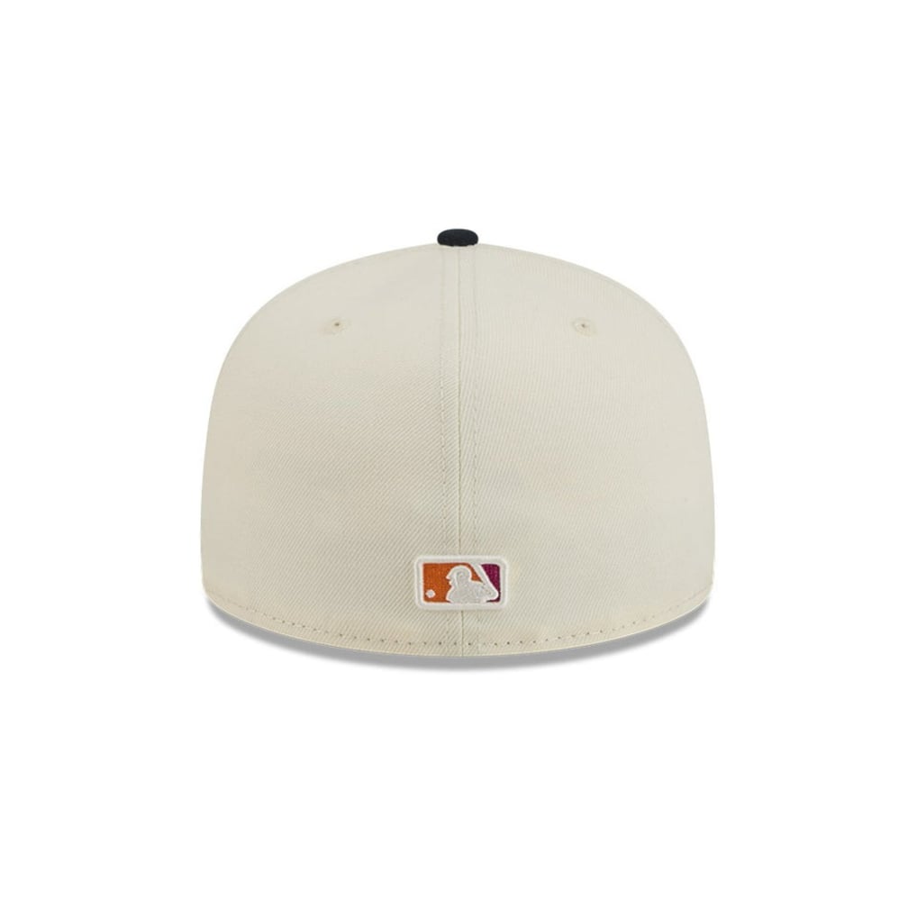 ニューエラ パドレス シティコネクト 59FIFTY クロームホワイト ブラックバイザー