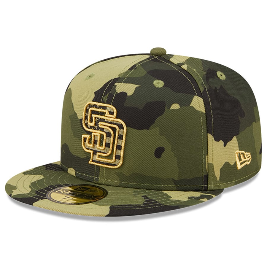 New Era パドレス アームドフォースデー 59FIFTY キャップ