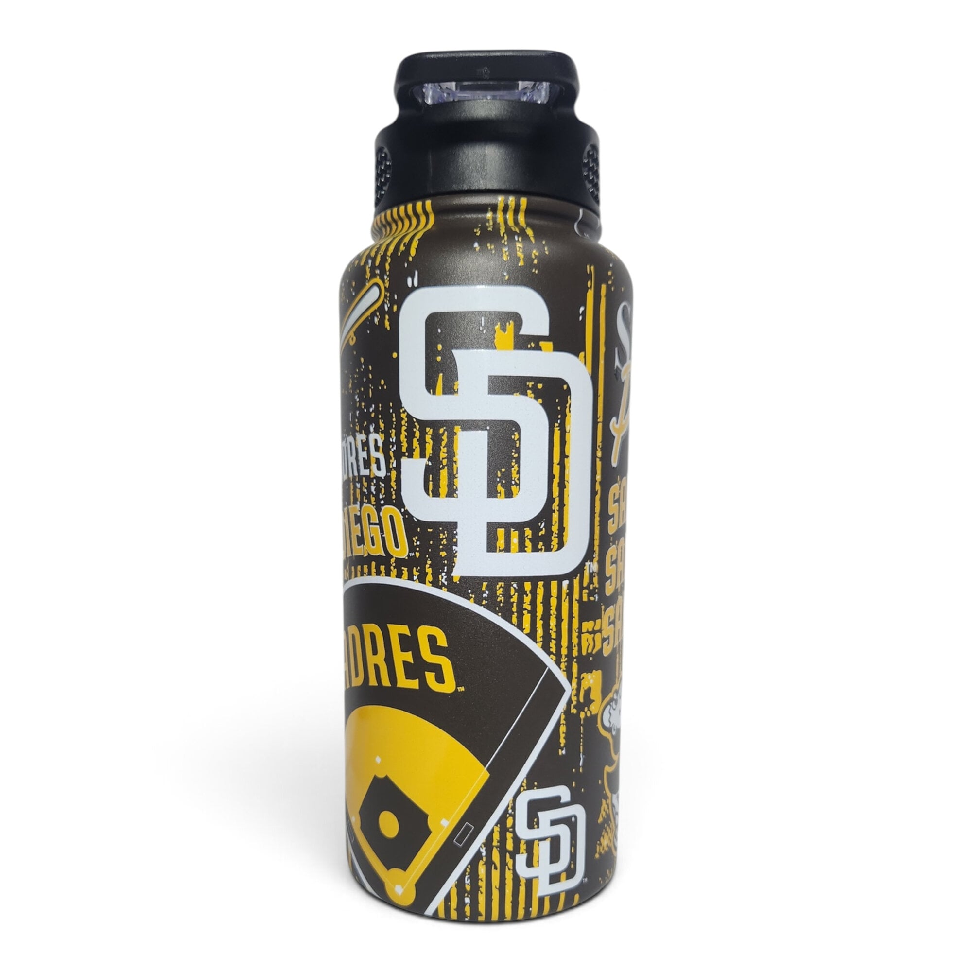 Pegasus San Diego Padres 32oz. Home Field Mashup Stainless Steel ProPress Water Bottle