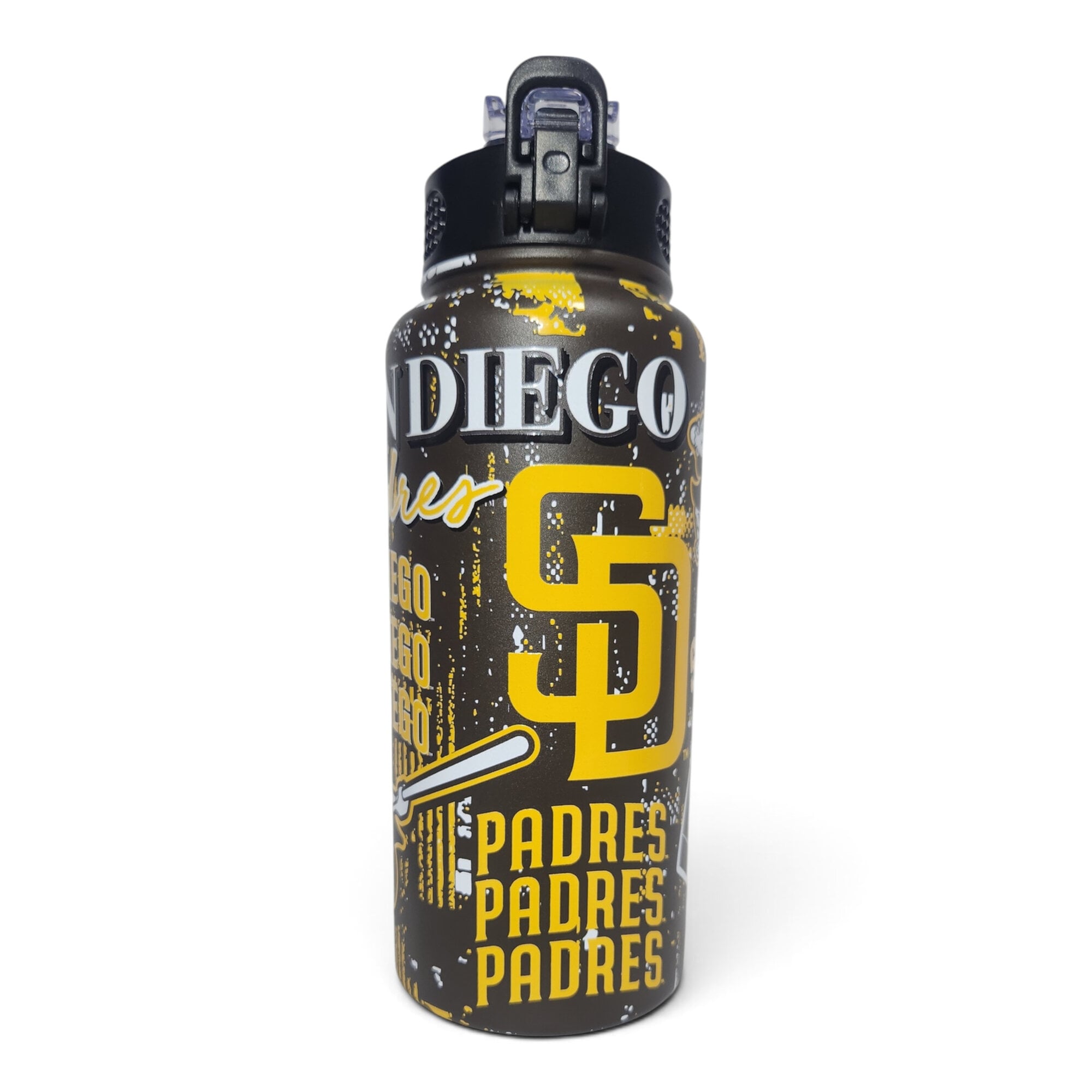 Pegasus San Diego Padres 32oz. Home Field Mashup Stainless Steel ProPress Water Bottle