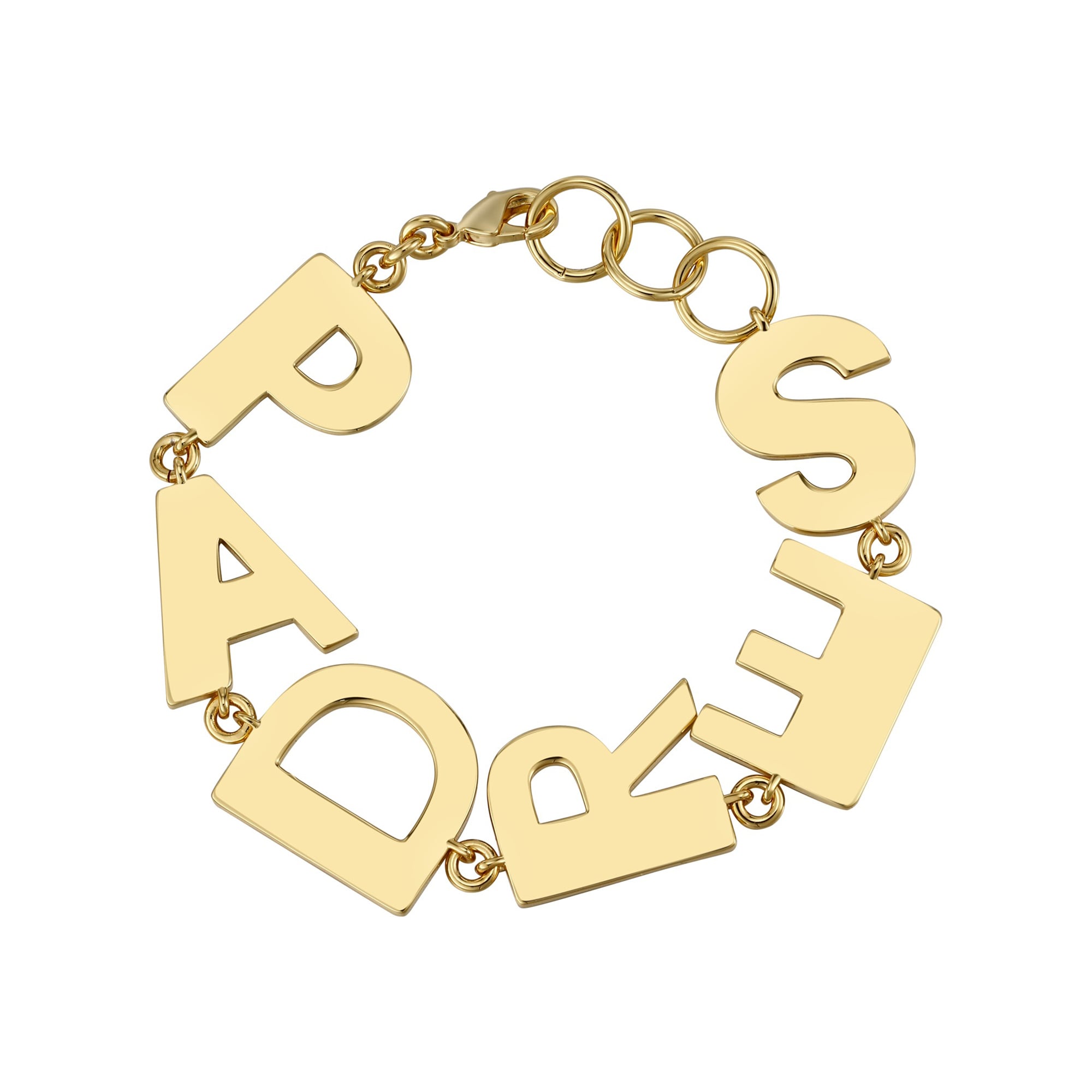 San Diego Padres Letter Link Bracelet by Jill Martin