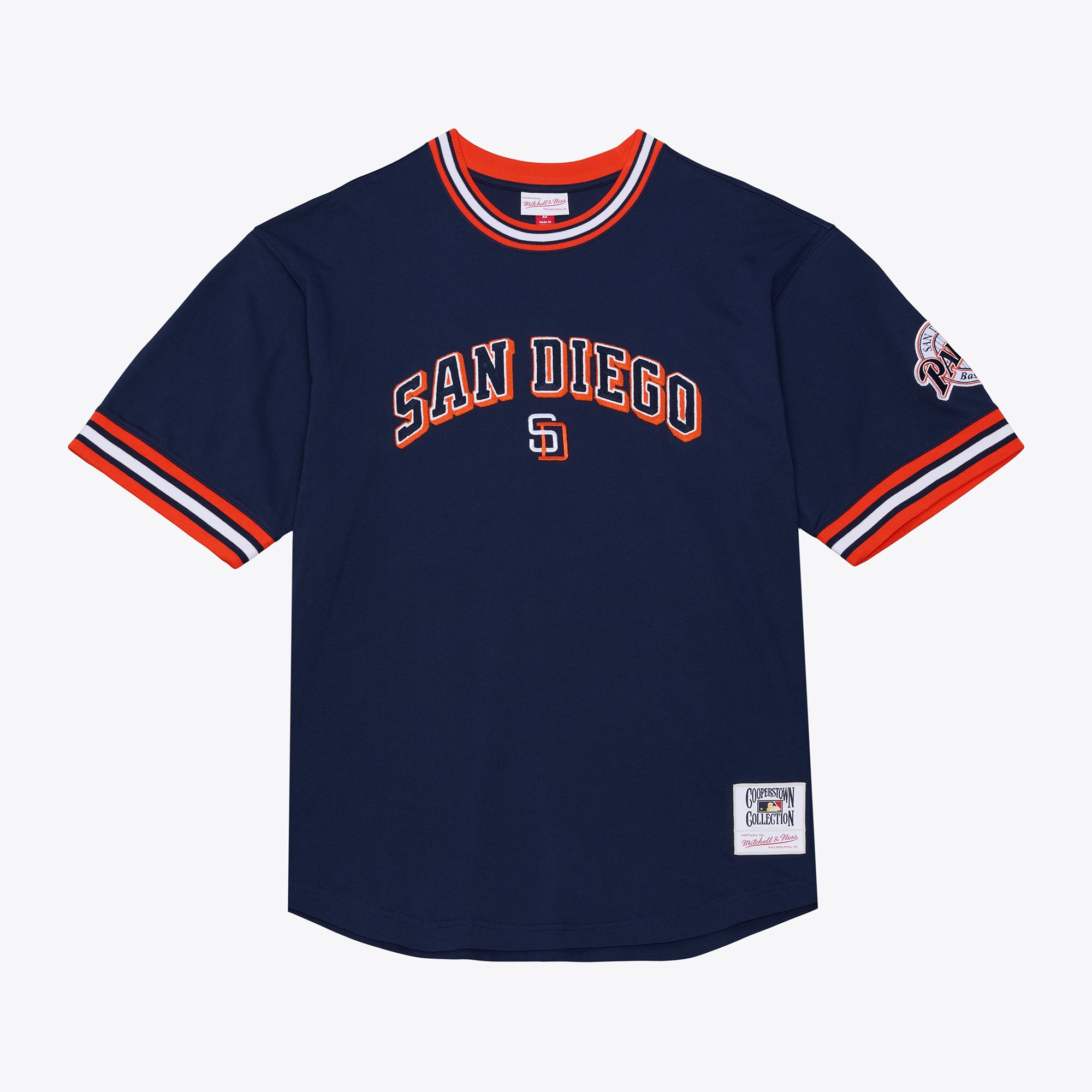 San Diego Padres Navy Wild Pitch Premium T-Shirt