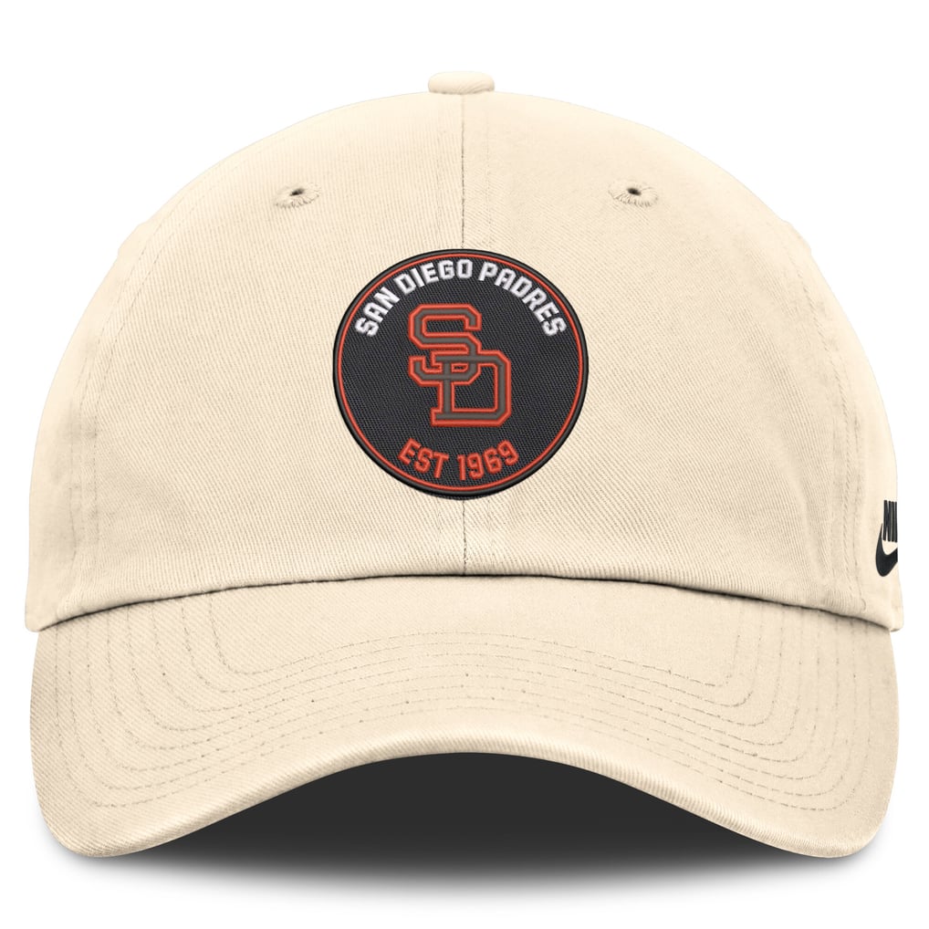 San Diego Padres Nike Club Unstructured Organic Cotton Cap