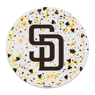 San Diego Padres The Memory Company Circle Ceramic Coaster Set