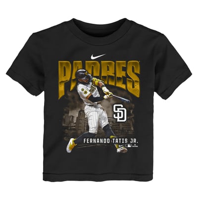 Fernando Tatis Jr. San Diego Padres Nike Toddler Oversized Player T-Shirt - Black