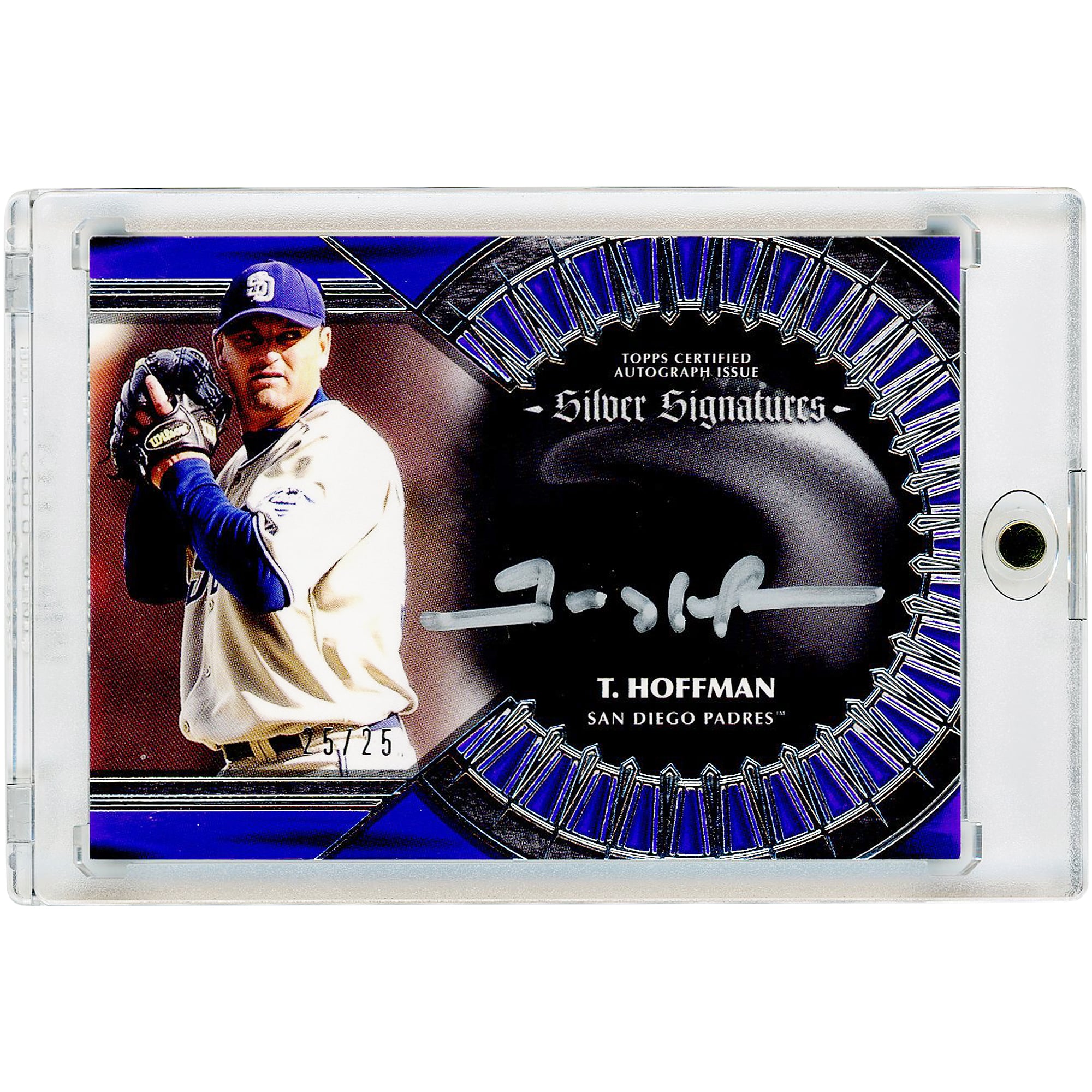 Trevor Hoffman San Diego Padres Autographed 2023 Topps Five Star Silver Ink #SS-TH #25/25 Card