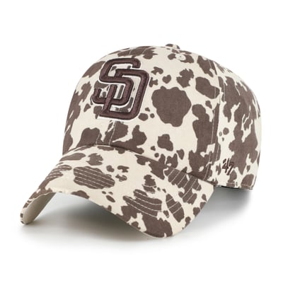  San Diego Padres '47 Women's Bessie Clean Up Adjustable Hat - Natural