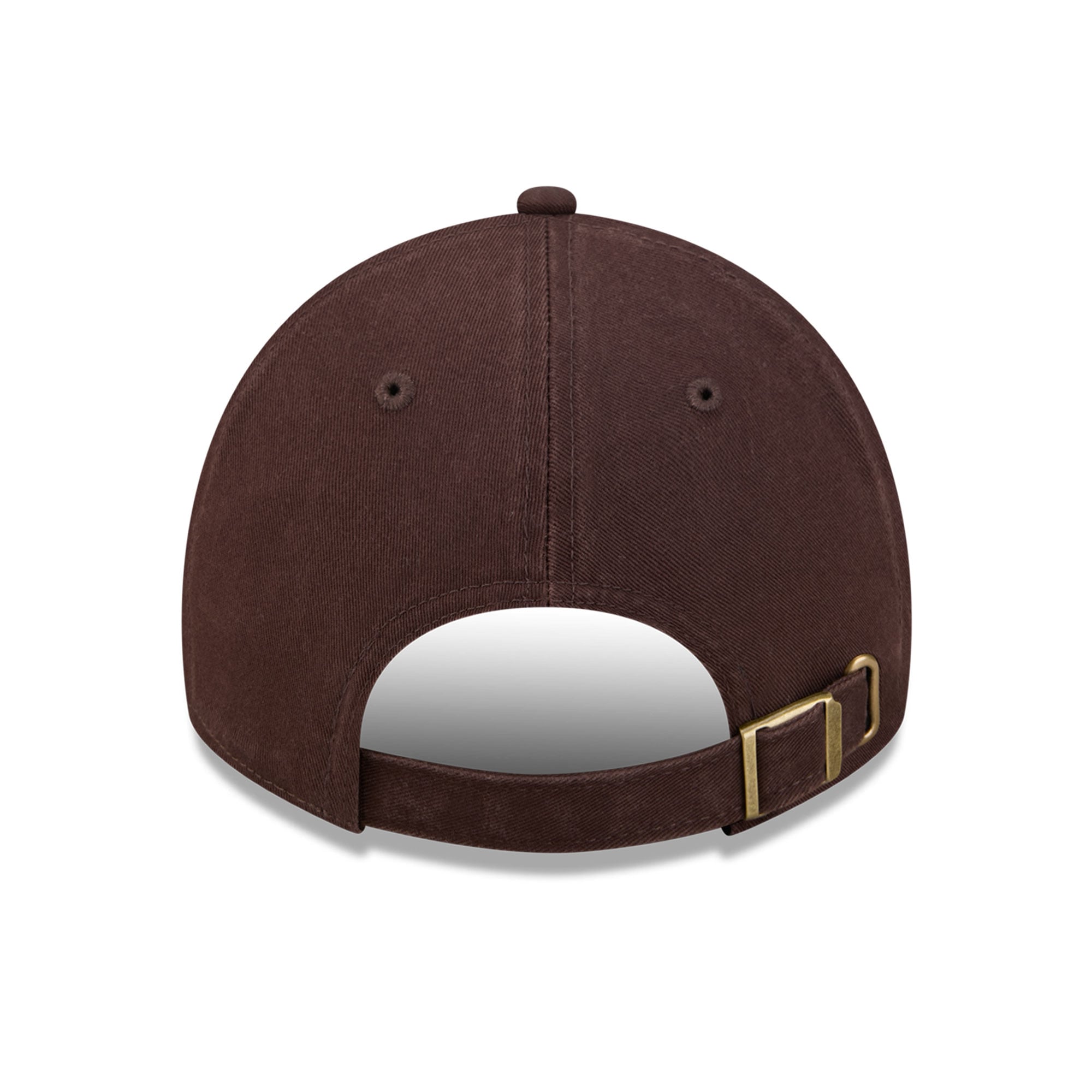 Casquette New Era marron pour femme, logo San Diego Padres, style classique décontracté et ajustable