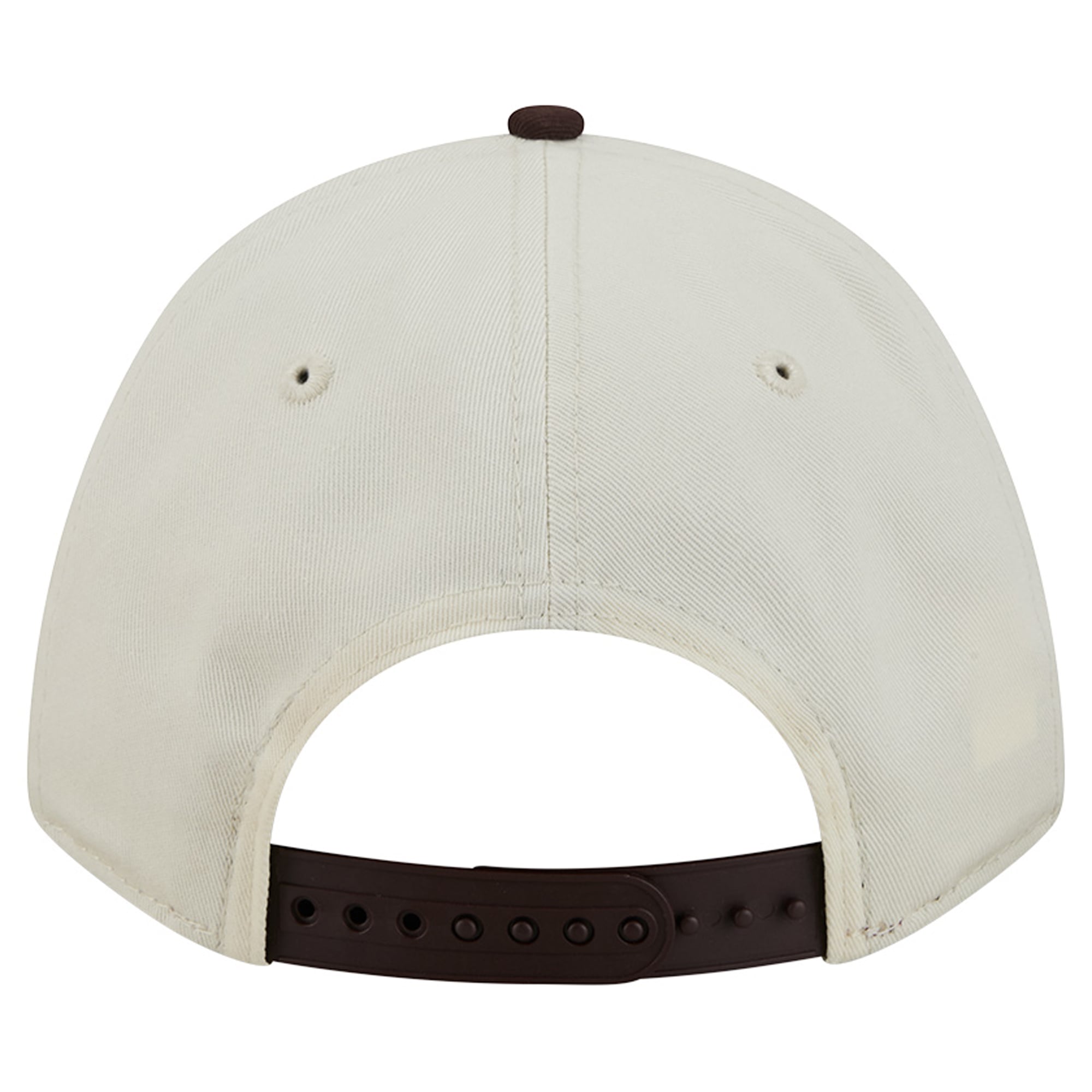 Casquette ajustable New Era crème/marron San Diego Padres Primary 9FORTY M-Crown pour femme