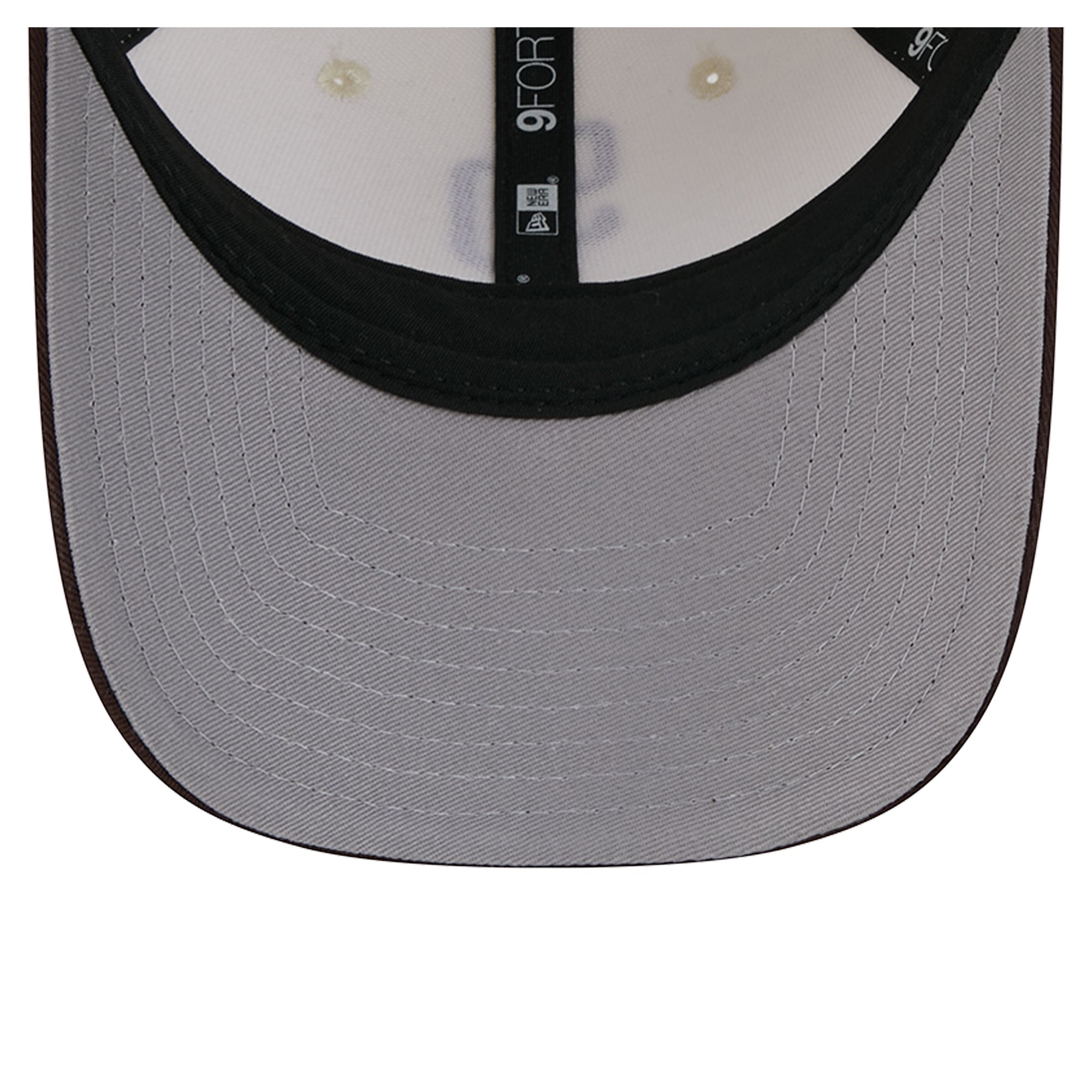 Casquette ajustable New Era crème/marron San Diego Padres Primary 9FORTY M-Crown pour femme