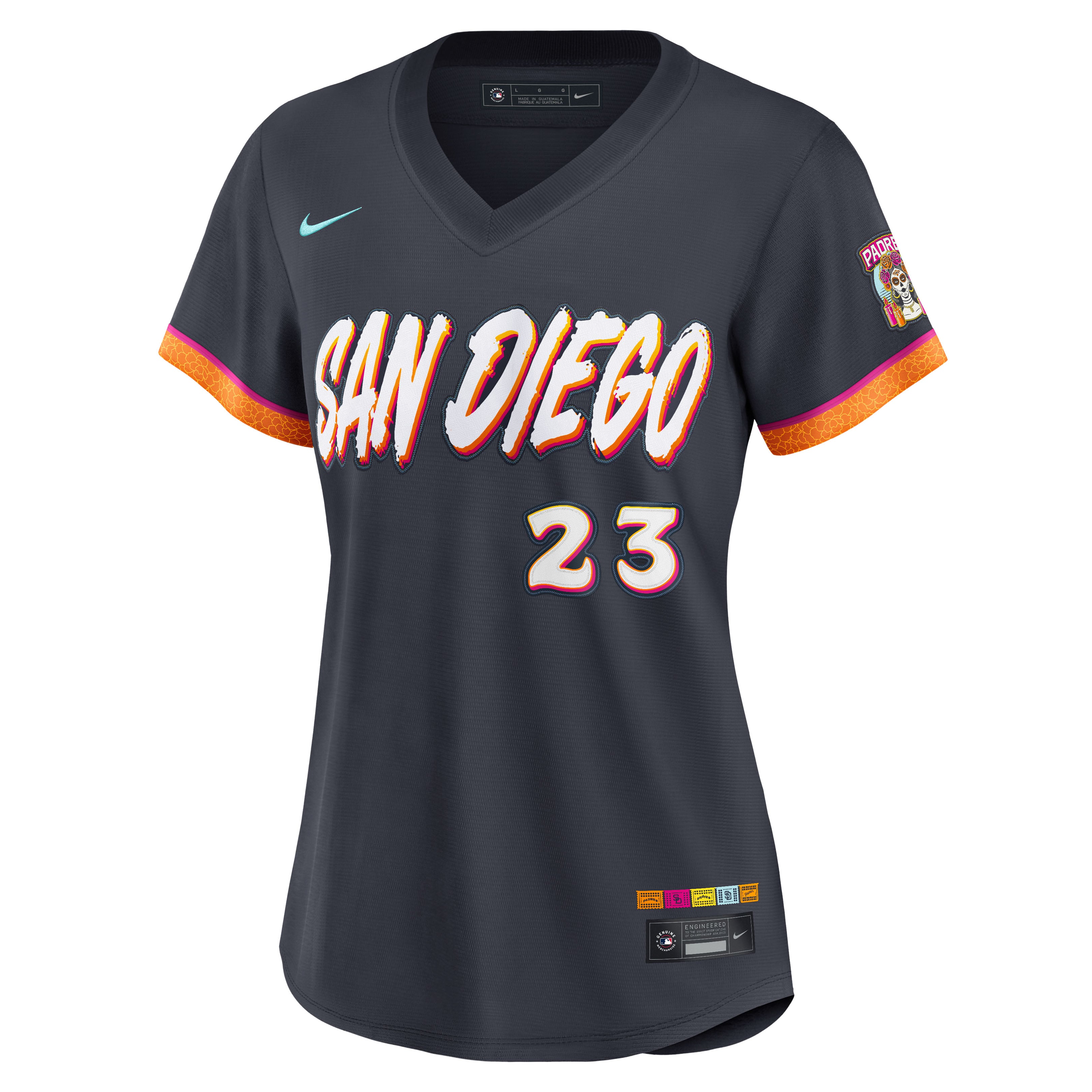 Maillot Nike Fernando Tatis Jr. Obsidian San Diego Padres 2026 City Connect Stadium pour femme