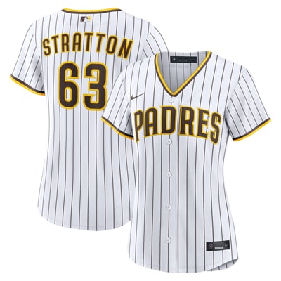 Hunter Stratton San Diego Padres Nike Women's Home Replica Jersey - White