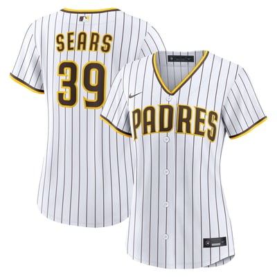 JP Sears San Diego Padres Nike Women's Home Replica Jersey - White