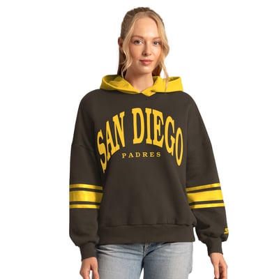  San Diego Padres Starter Women's Best Coach Hoodie - Brown