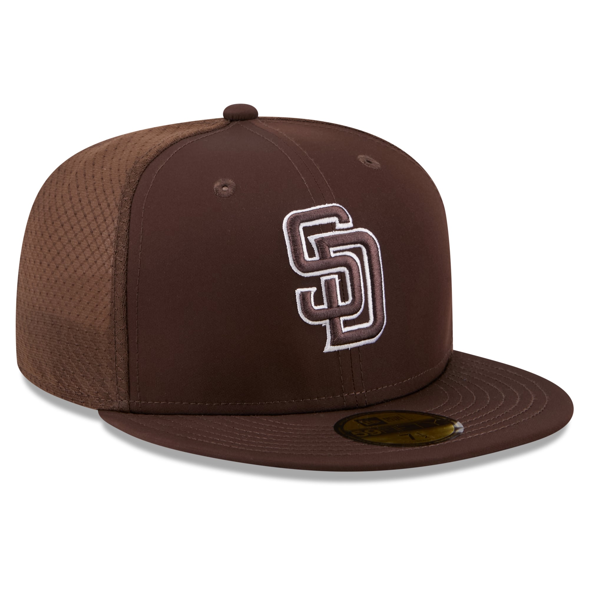 Youth New Era Brown San Diego Padres Batting Practice 59FIFTY Fitted Hat