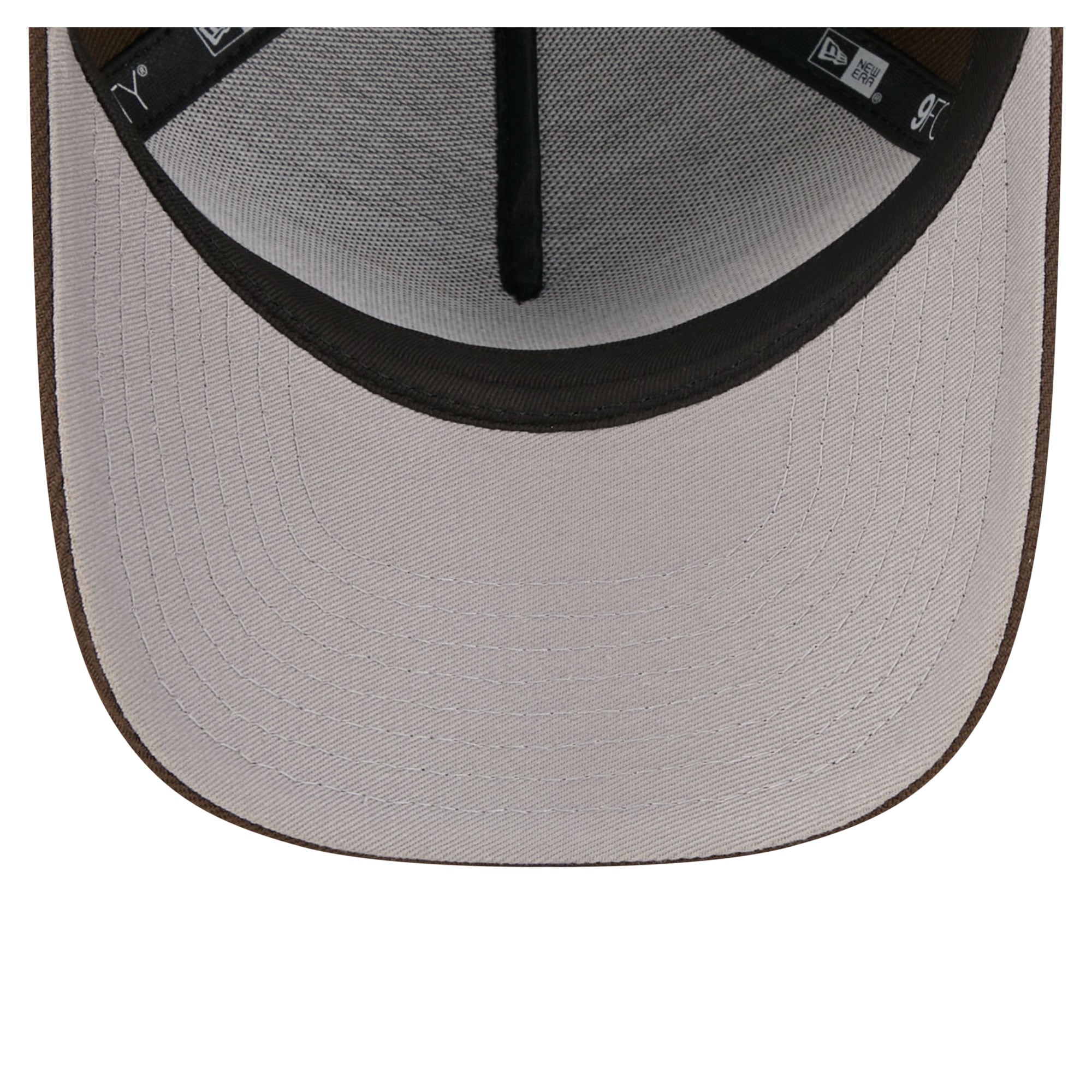 Youth New Era Brown San Diego Padres Cooperstown Logo 9FORTY A-Frame Adjustable Hat