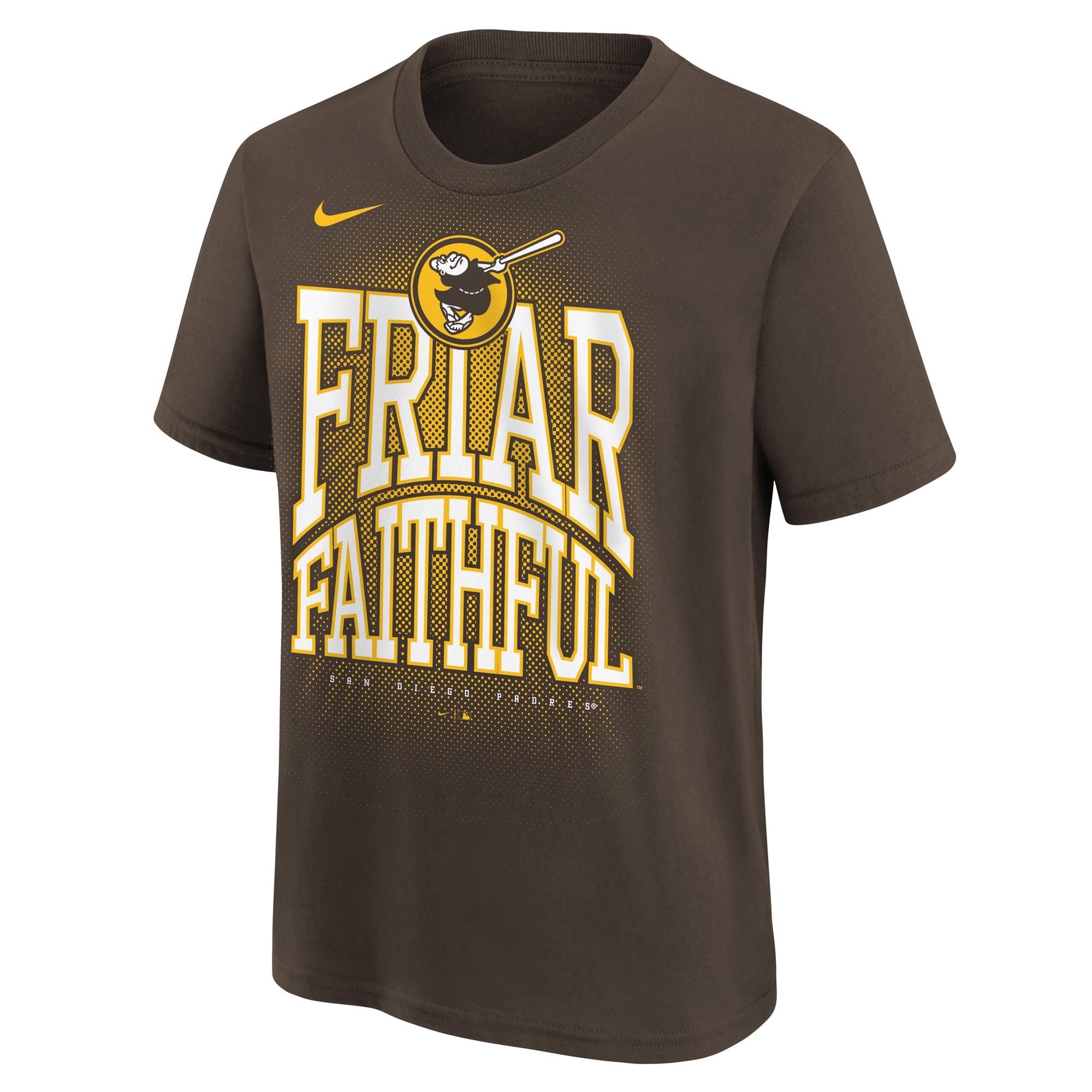 Youth Nike Brown San Diego Padres Hometown Collection T-Shirt