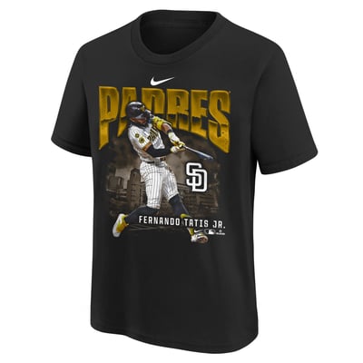 Fernando Tatis Jr. San Diego Padres Nike Youth Oversized Player T-Shirt - Black