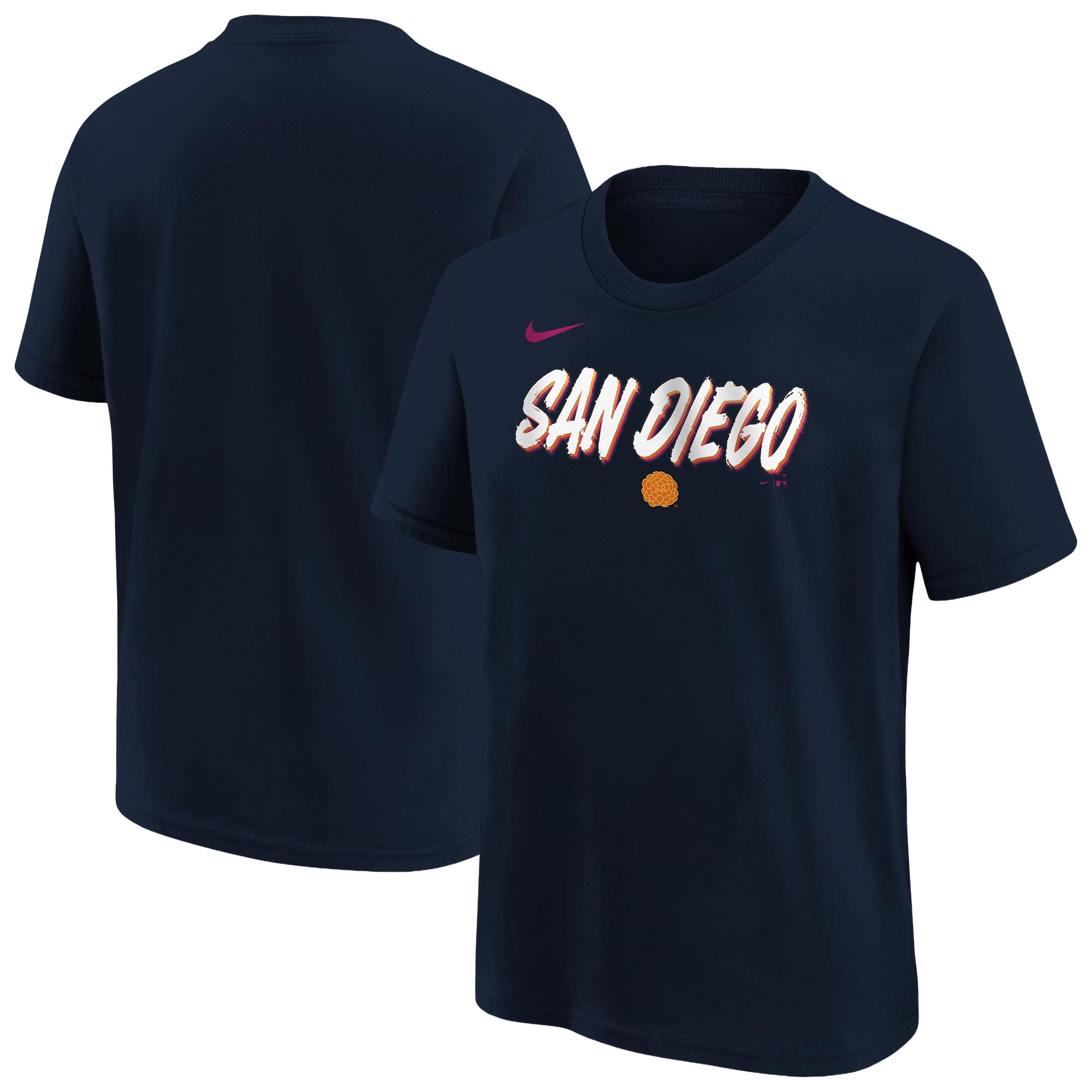 T-shirt Nike Obsidian San Diego Padres 2026 City Connect pour jeunes