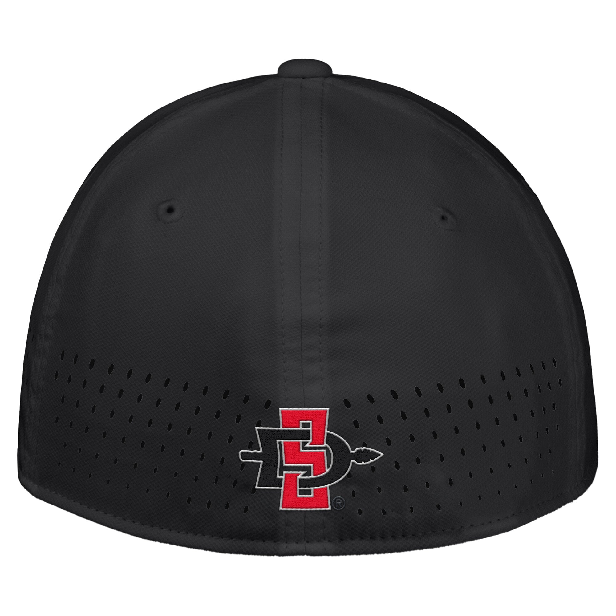 Casquette Nike rouge San Diego State Aztecs 2026 On-Field AeroBill SwooshFlex Dri-FIT pour homme