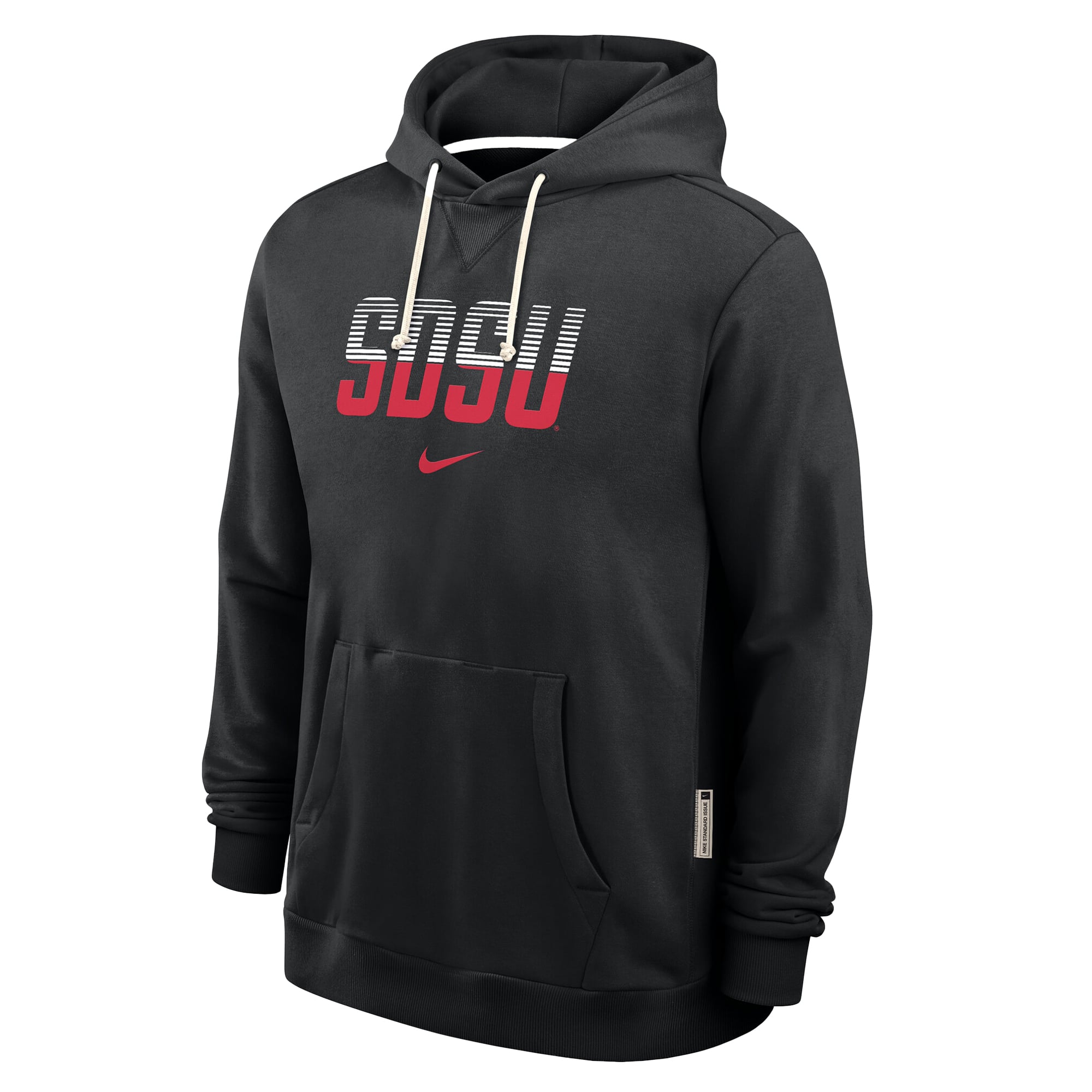 Men's Nike Black San Diego State Aztecs 2026 Sideline Dri-FIT Hoodie