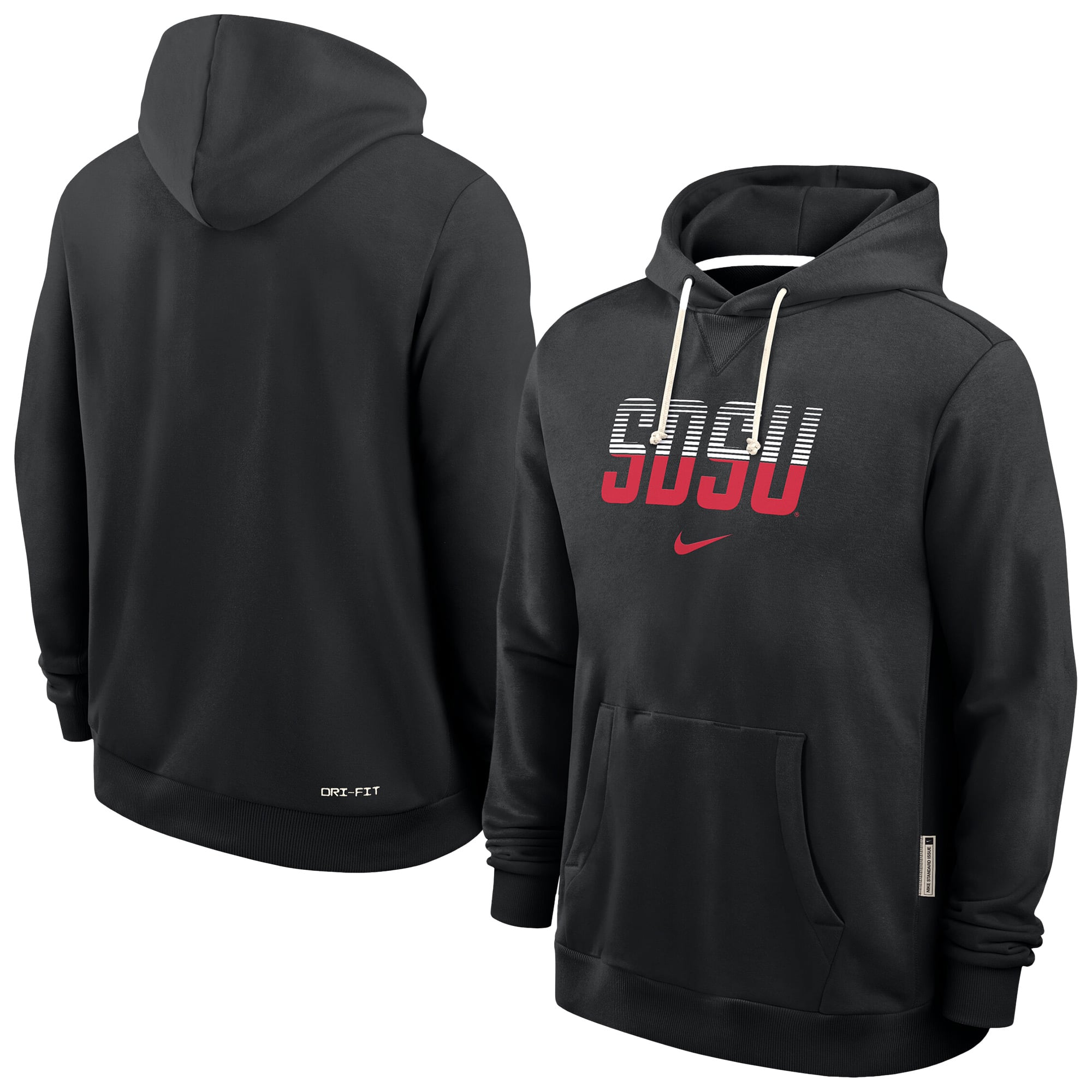 Men's Nike Black San Diego State Aztecs 2026 Sideline Dri-FIT Hoodie