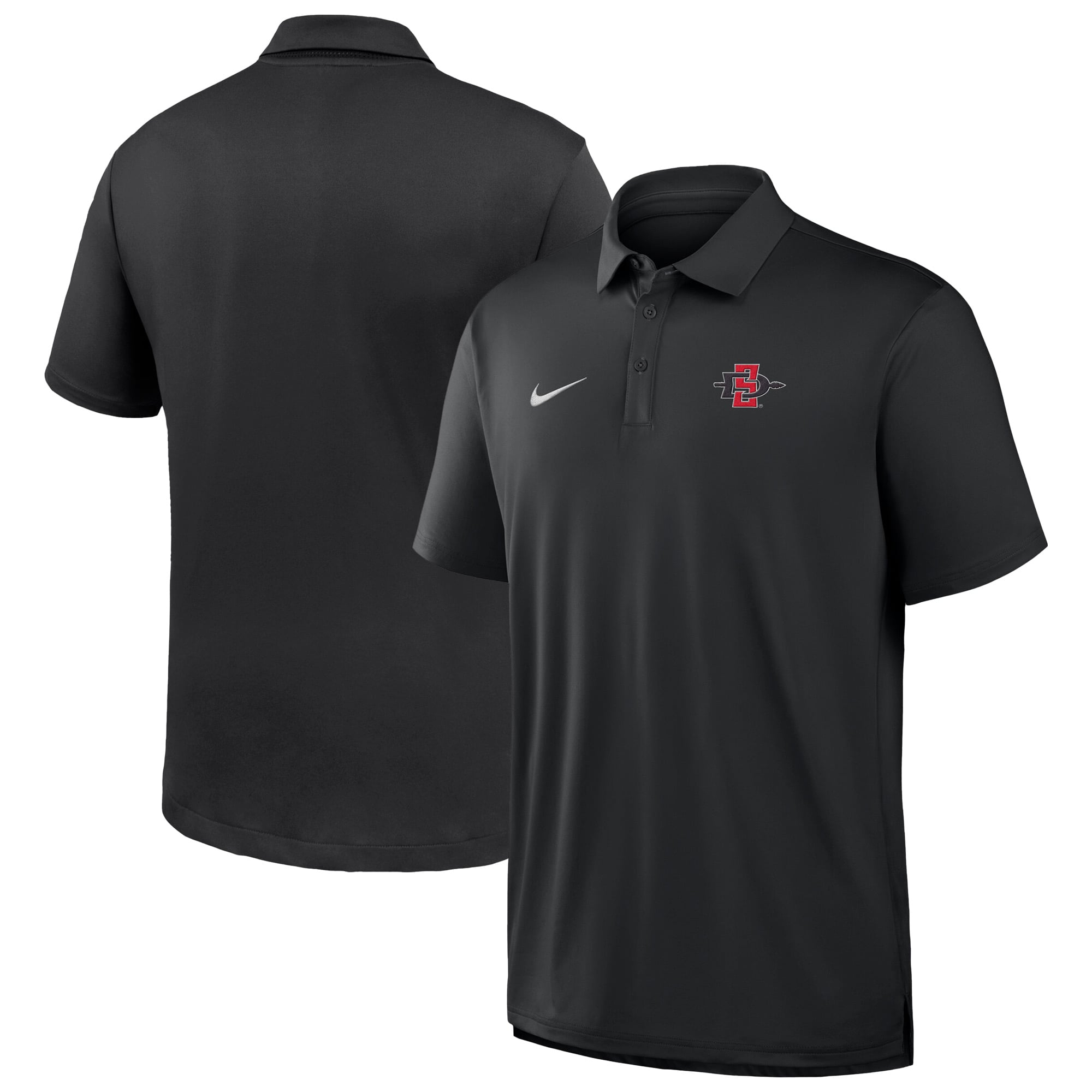 Men's Nike Black San Diego State Aztecs 2026 Sideline Polo