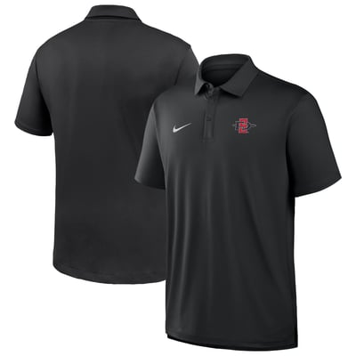 San Diego State Aztecs Nike 2026 Sideline Polo - Black
