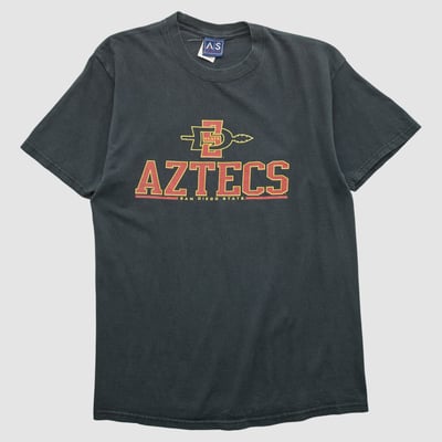 San Diego State Aztecs AS Sportswear 2000s T-shirt - Black - M by Fanatics Real Vintage