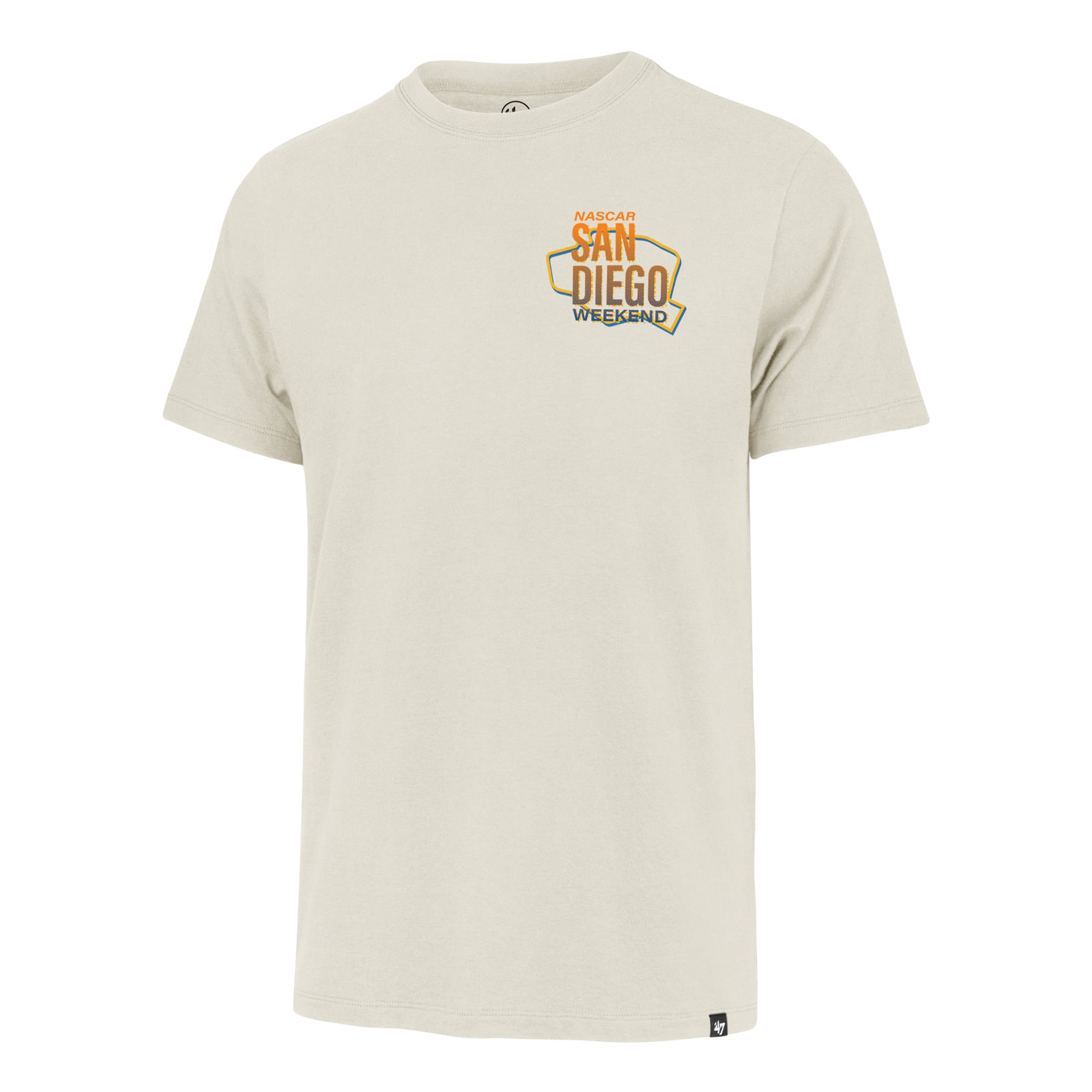 T-shirt homme '47 Cream NASCAR San Diego Weekend Franklin