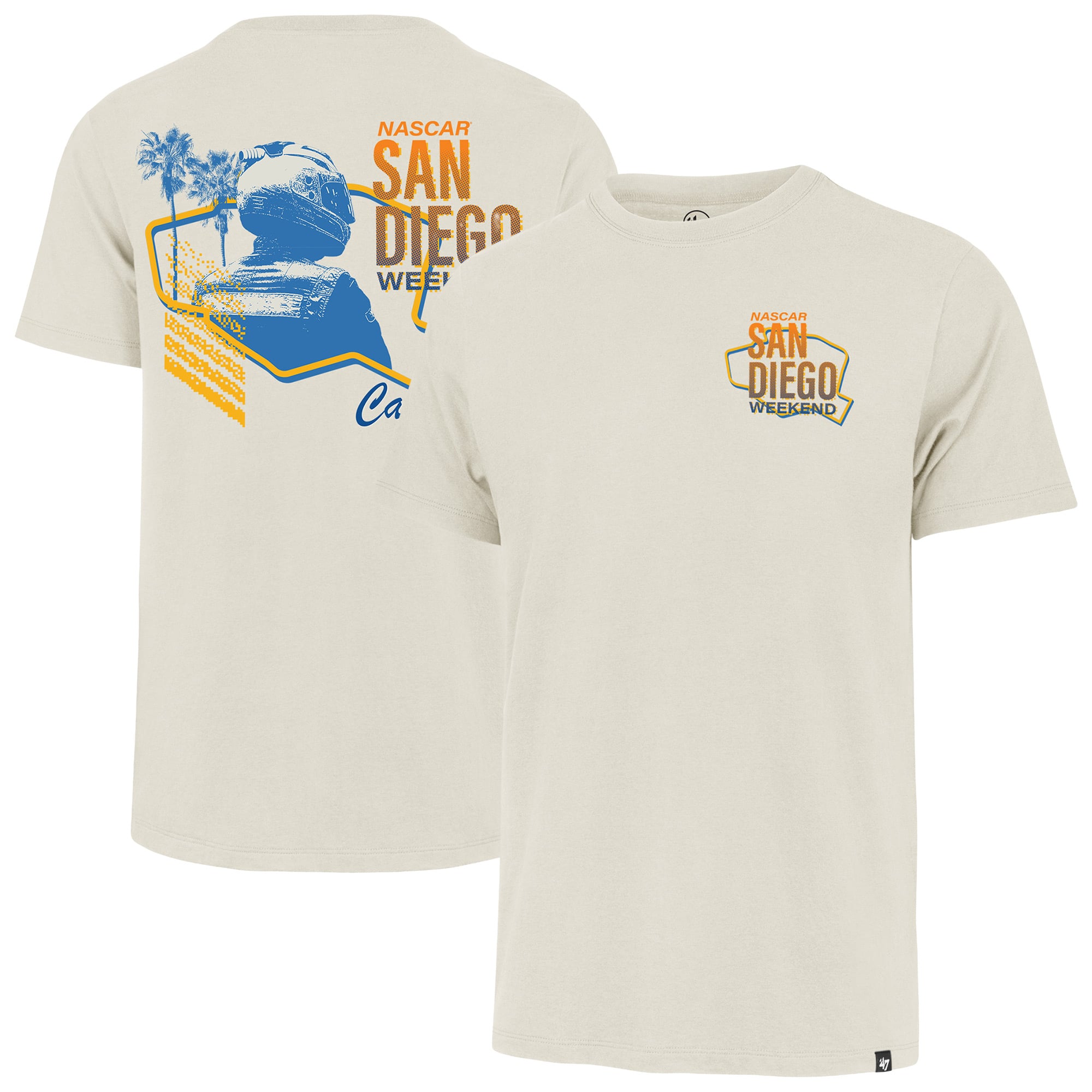 T-shirt homme '47 Cream NASCAR San Diego Weekend Franklin