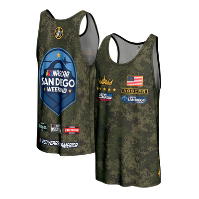 ProSphere 2026 San Diego Street Race Tank Top - Olive