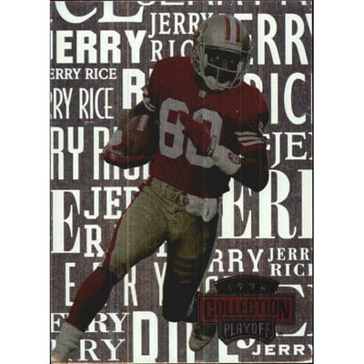 1994 Playoff Jerry Rice #5 Jerry Rice
